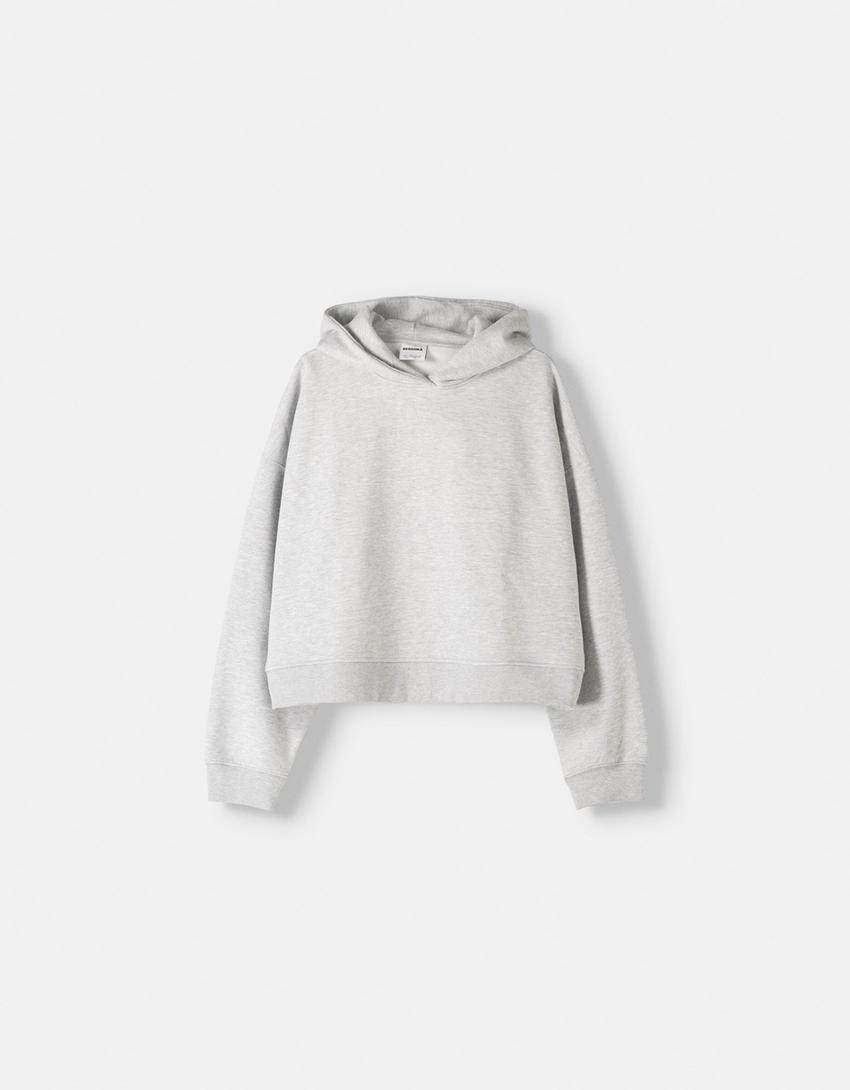 Ensemble sweat et pantalon molleton-Gris-5
