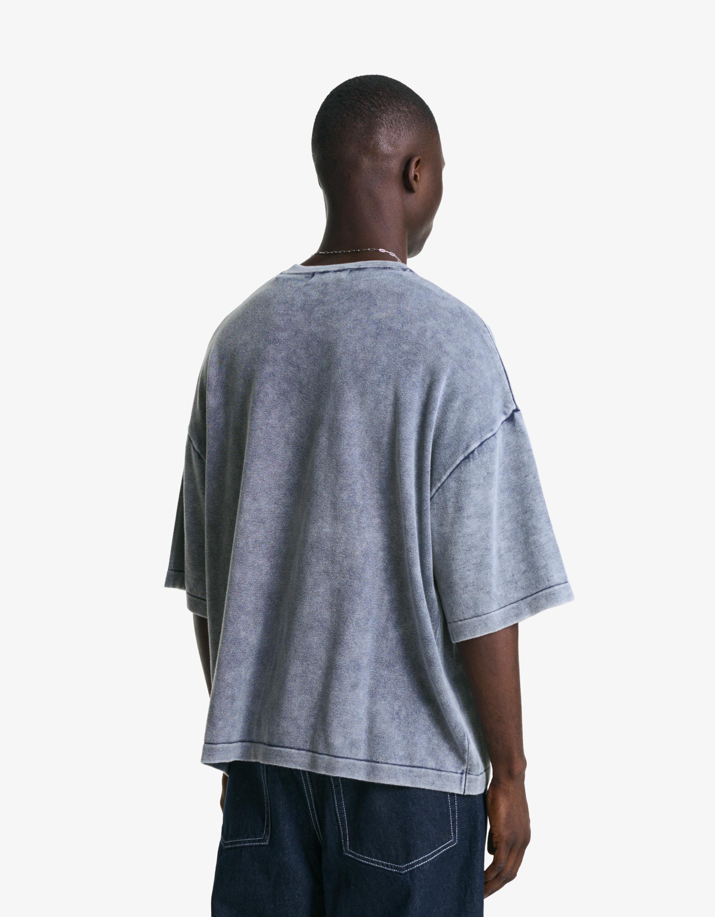 Short sleeve T-shirt with print - T-shirts - Men | Bershka