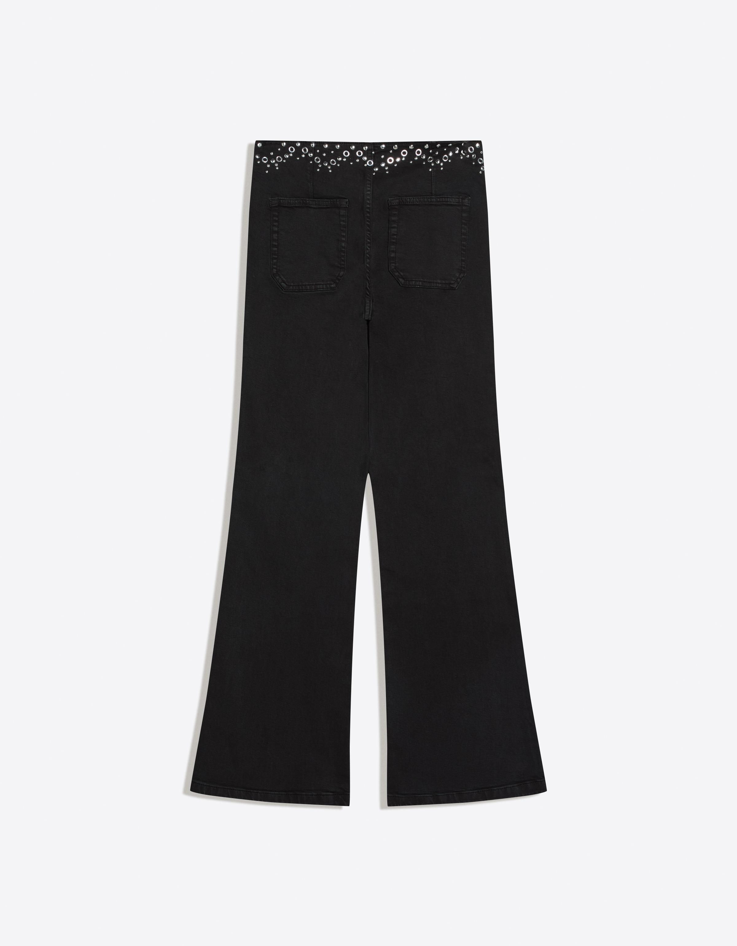 Studded waist trousers