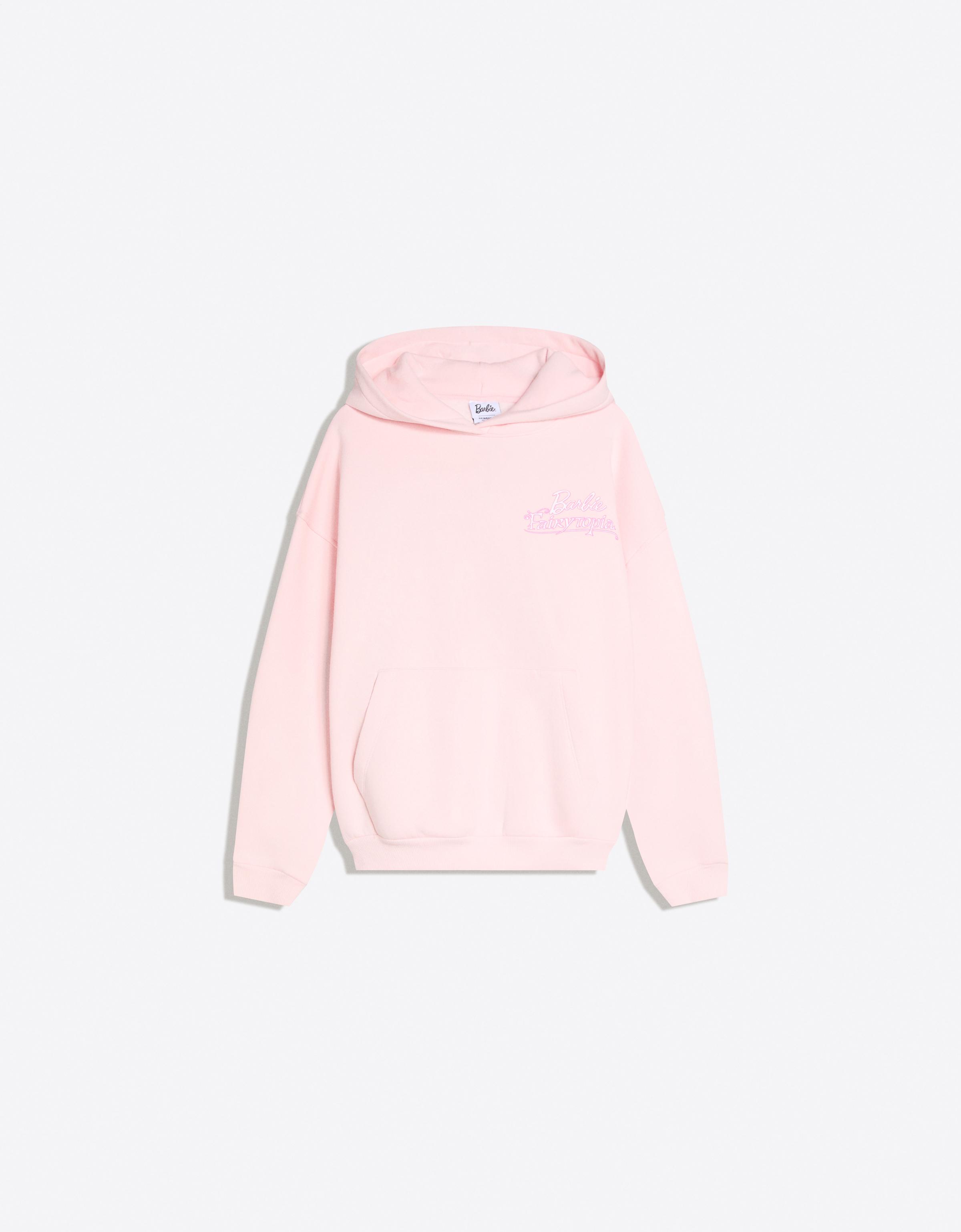 Bershka Bibble Kapuze Mit Print Damen M Rosa