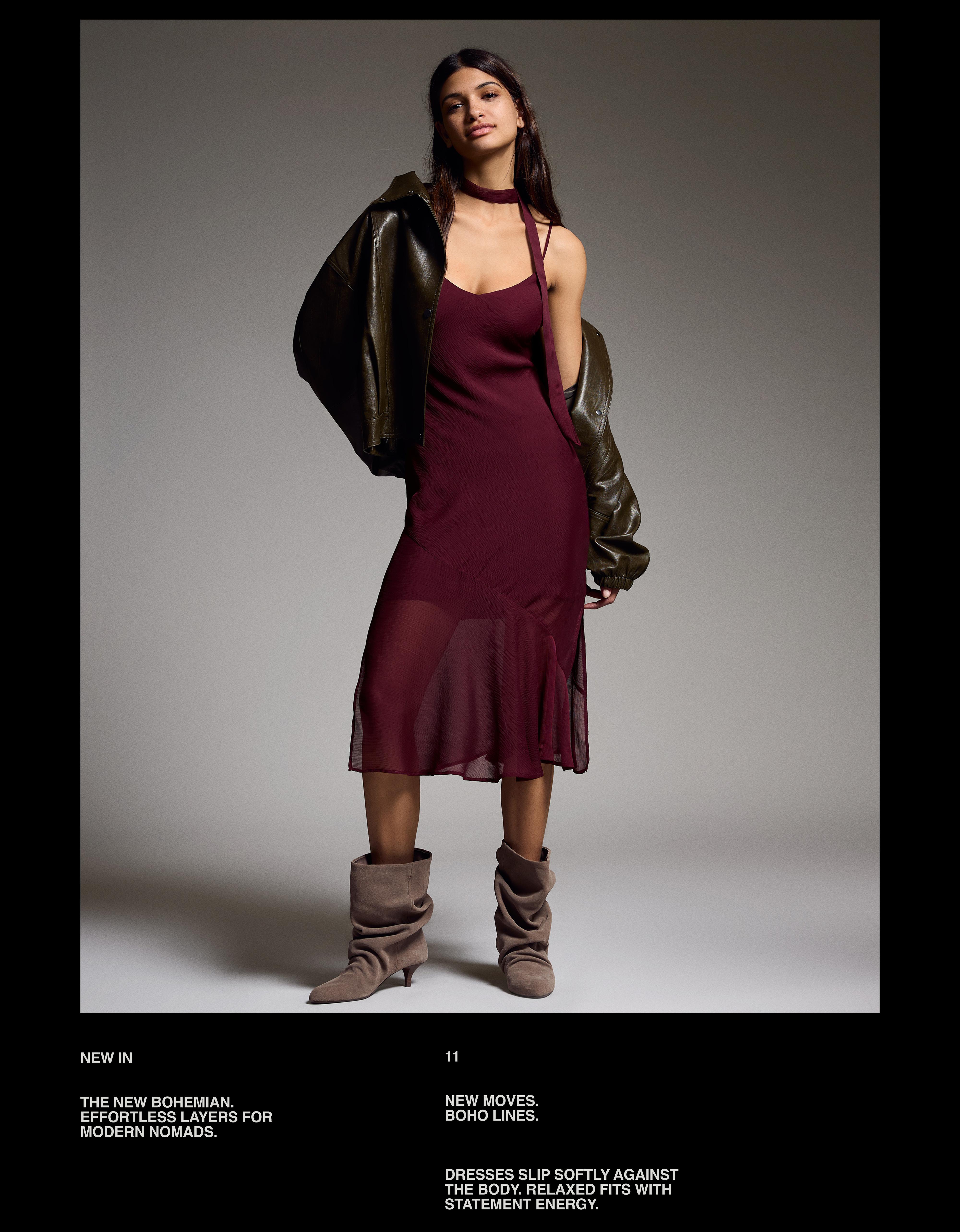 Mini fular elbise - Görsel 17