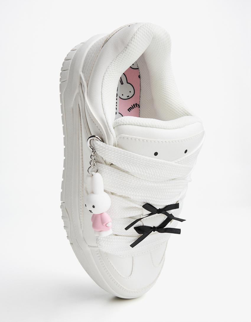 Mifffy skater trainers-WHITE-1