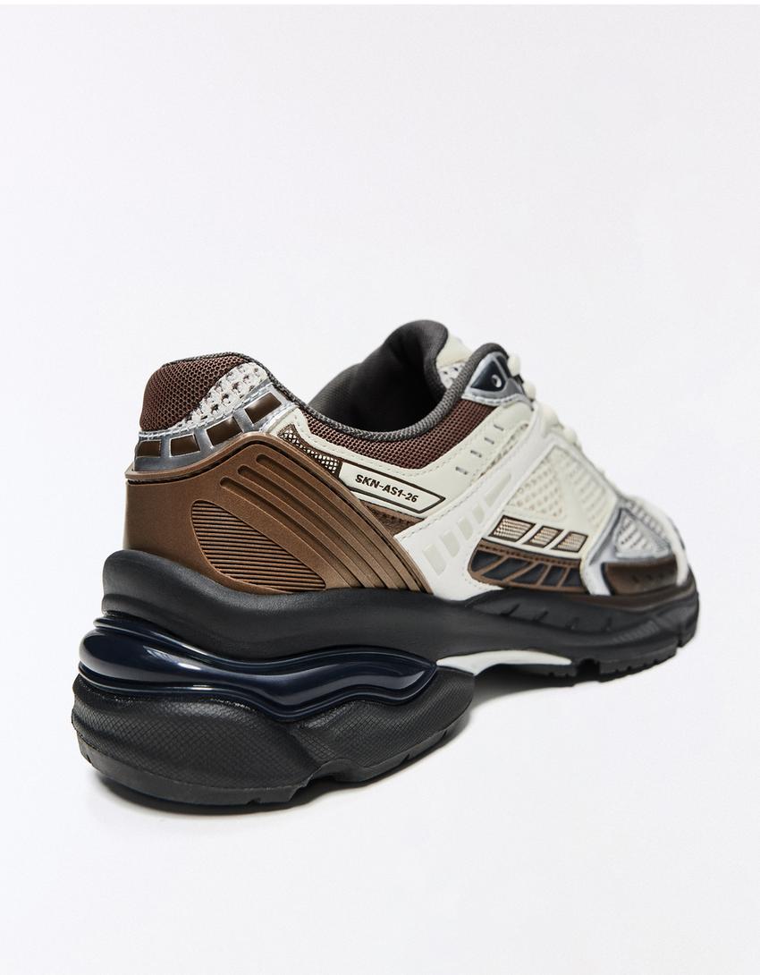 Multi-piece trainers-Multicolored