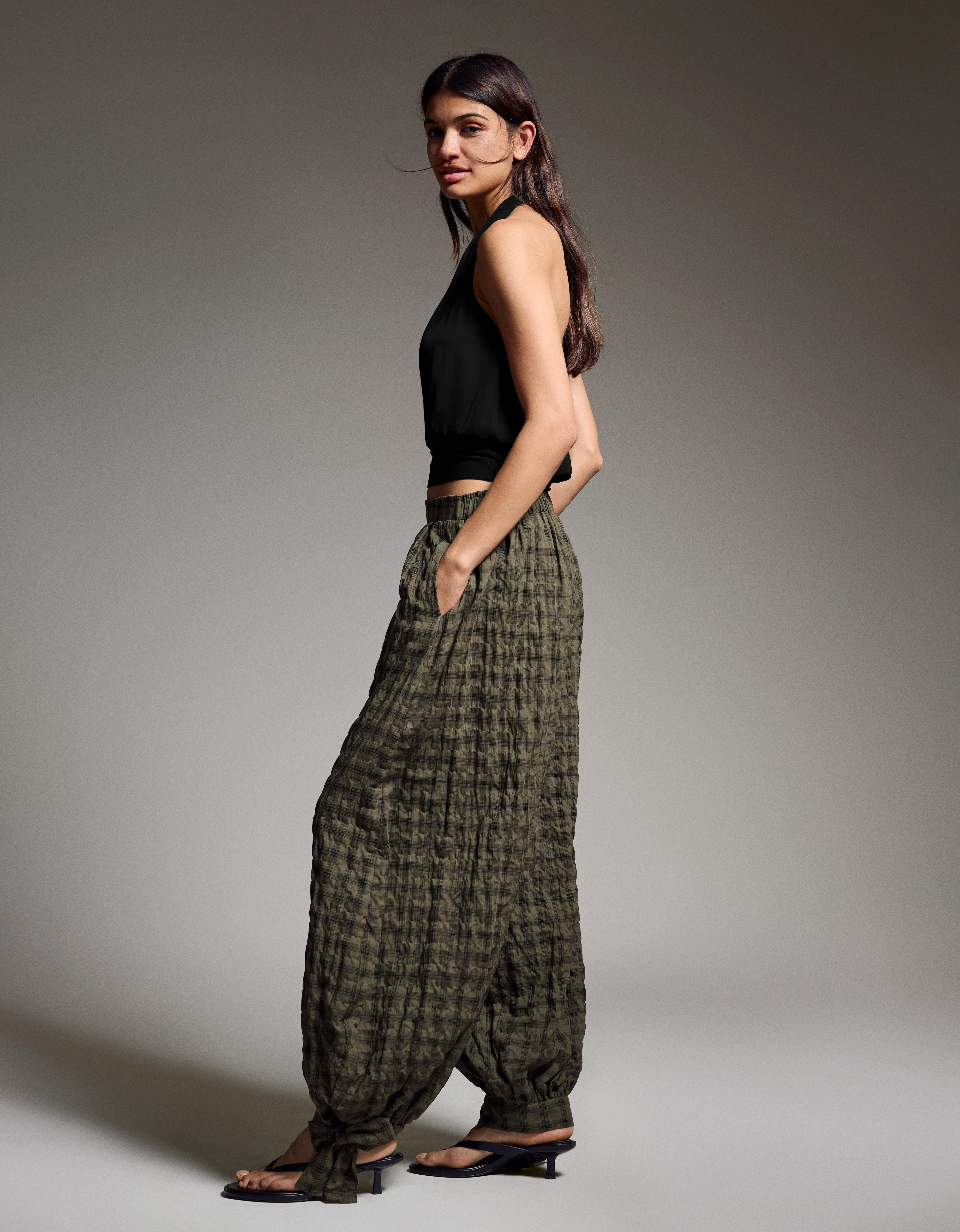 Stoperli bloomer pantolon - Görsel 13