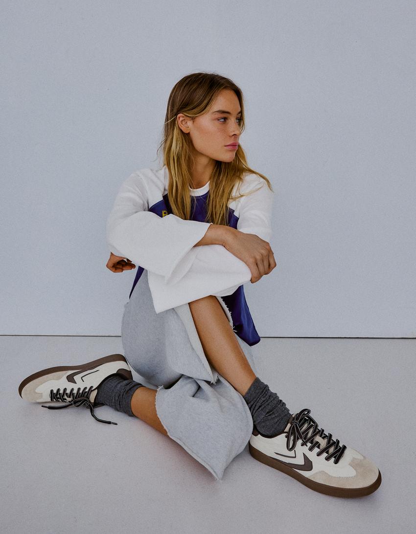 Buty sportowe retro-Kombinowany