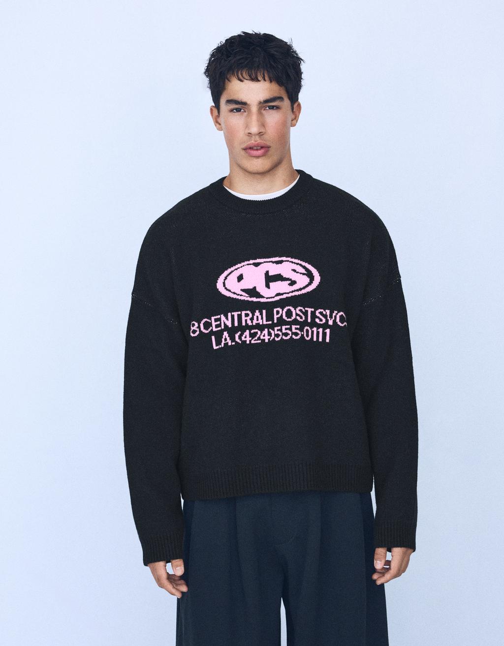 Bershka Jakard toxunma sviter
