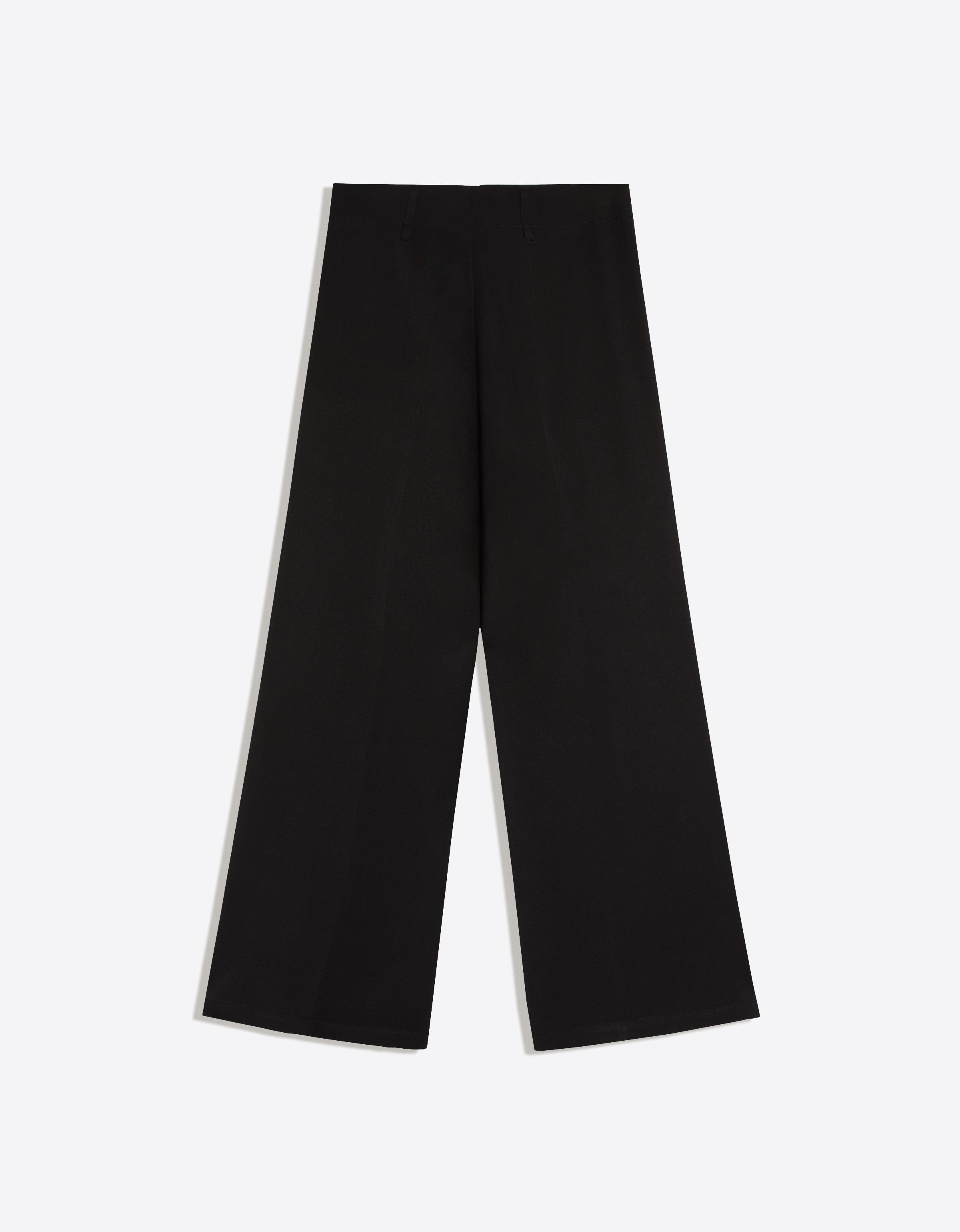 Wide-leg trousers — Black