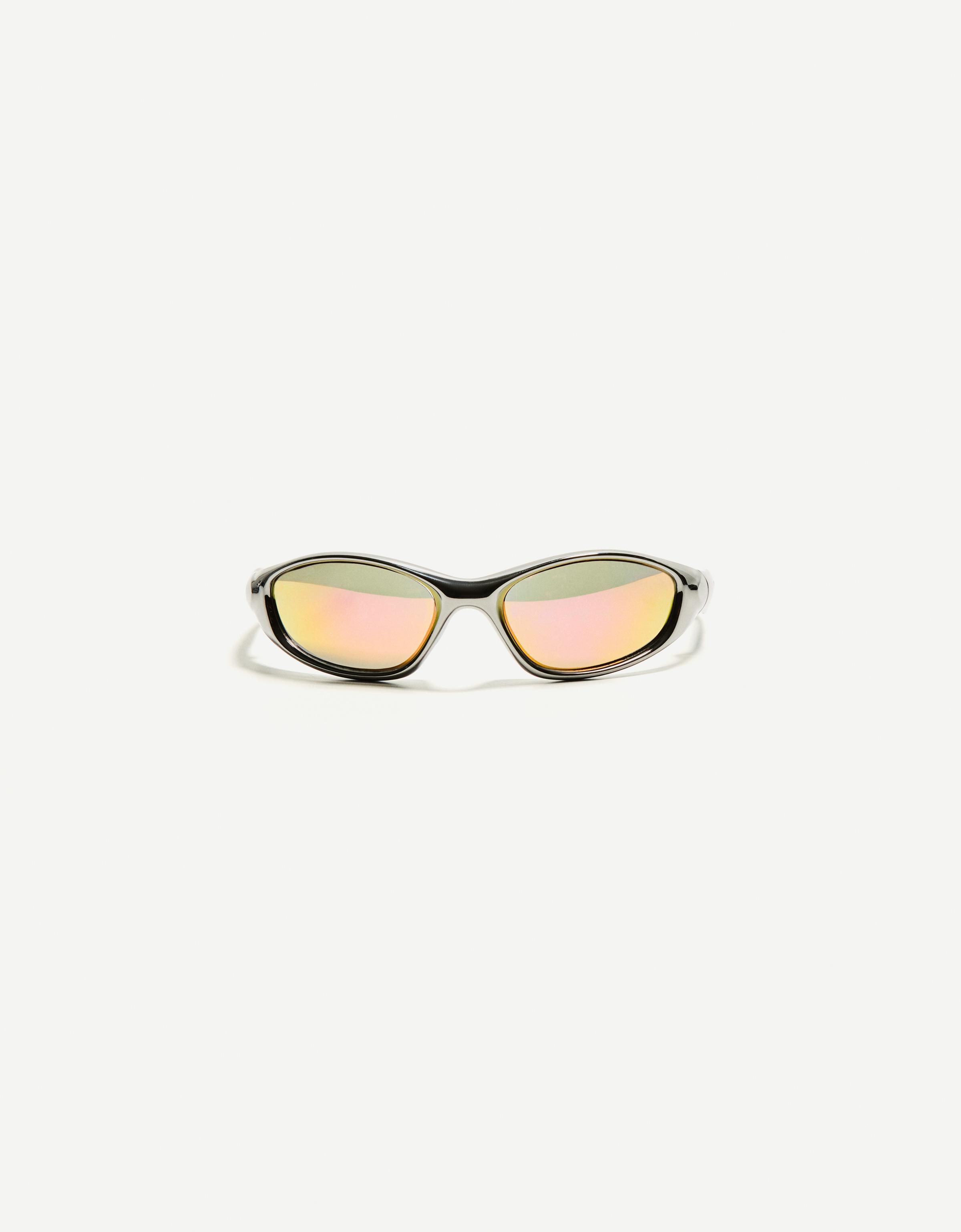 Bershka Ca7riel & Paco Amoroso Sonnenbrille Herren Schwarz