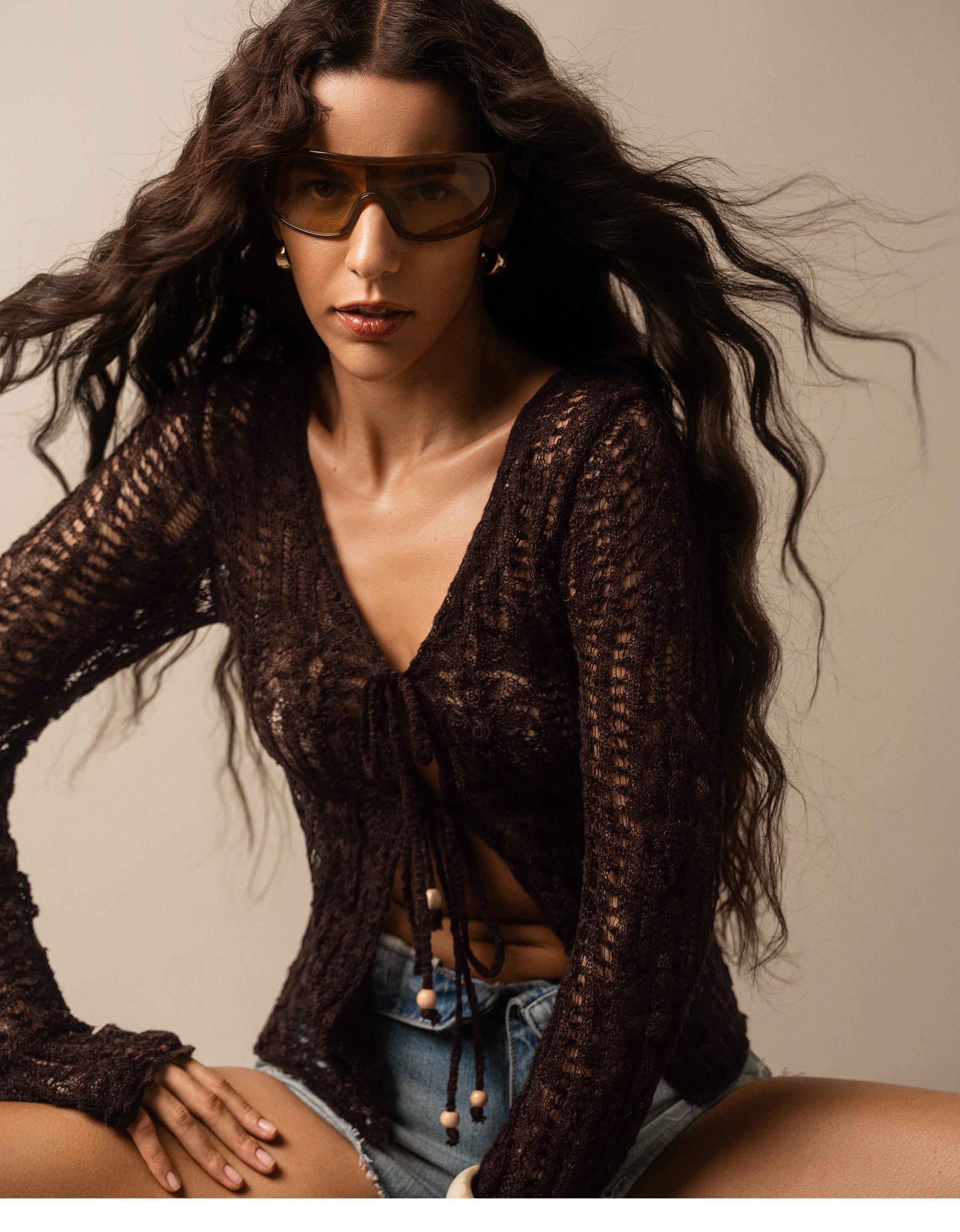 Rustik ajur ceket - Görsel 18