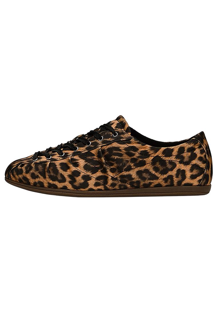 Leopard print low-profile trainers — ANIMAL PRINT