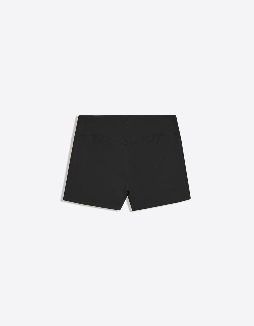 Breathable & Quick-Dry technical fabric shorts-Black