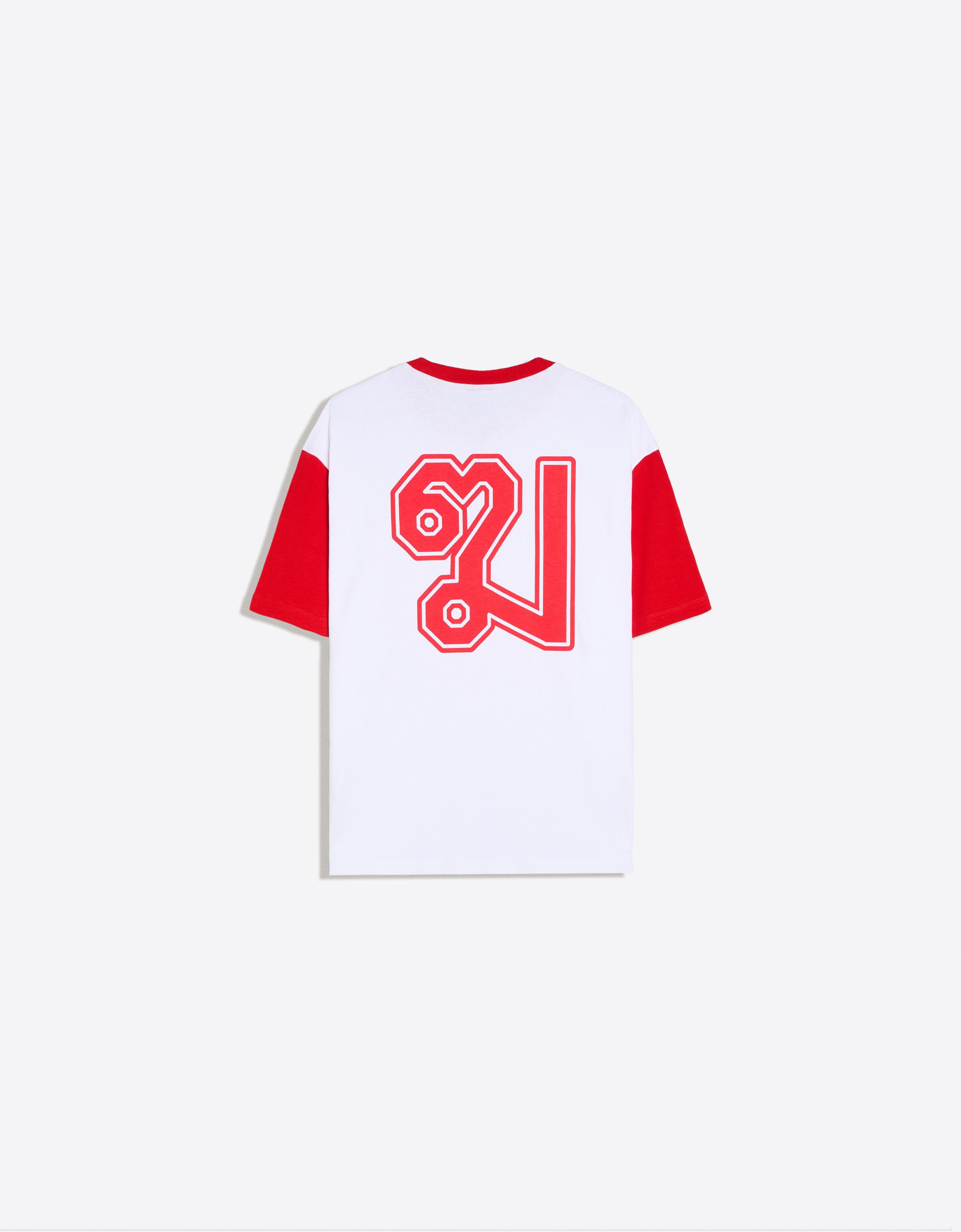 NTS X THAIBOY DIGITAL print short sleeve T-shirt — White