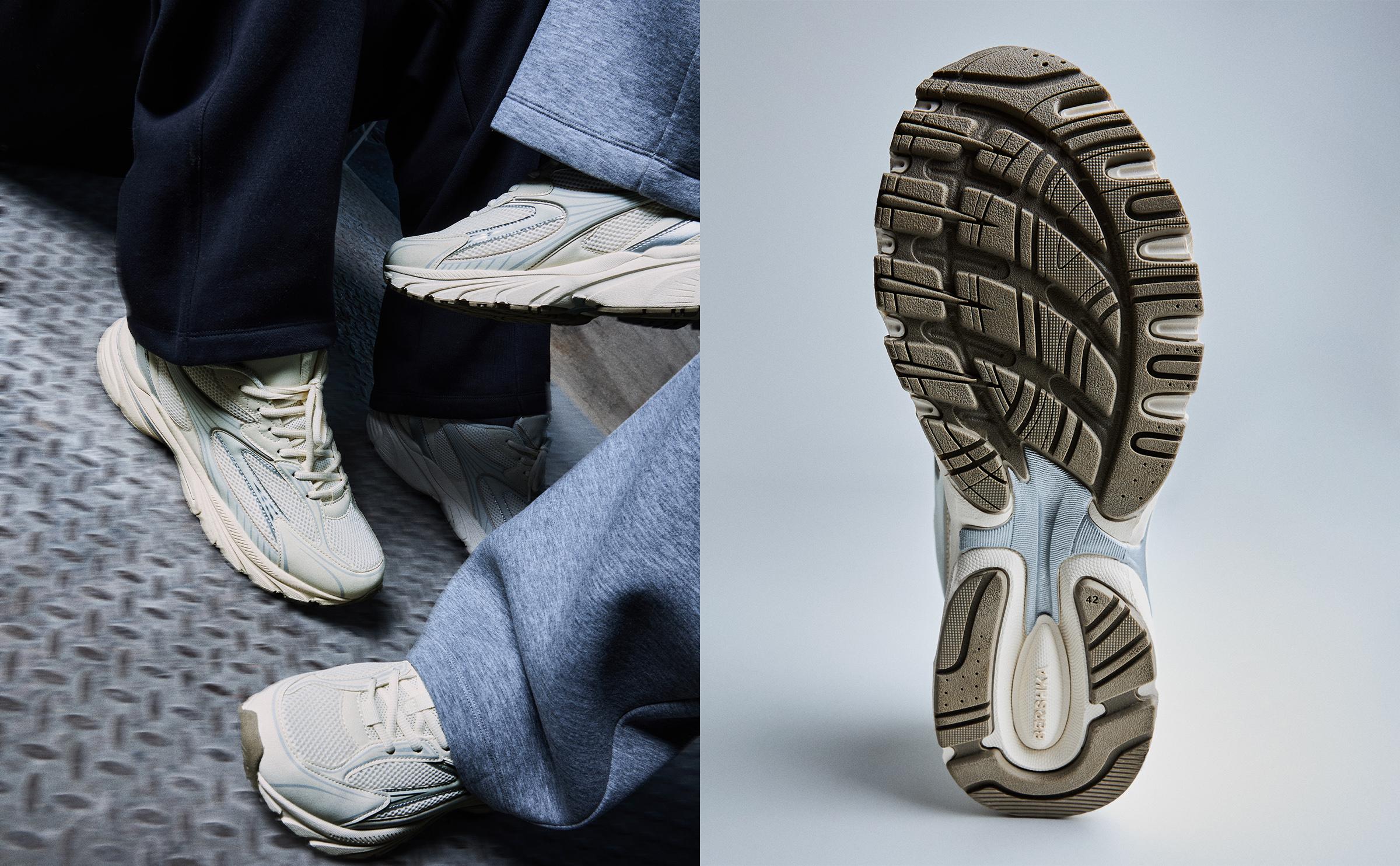 Multi-piece sneakers