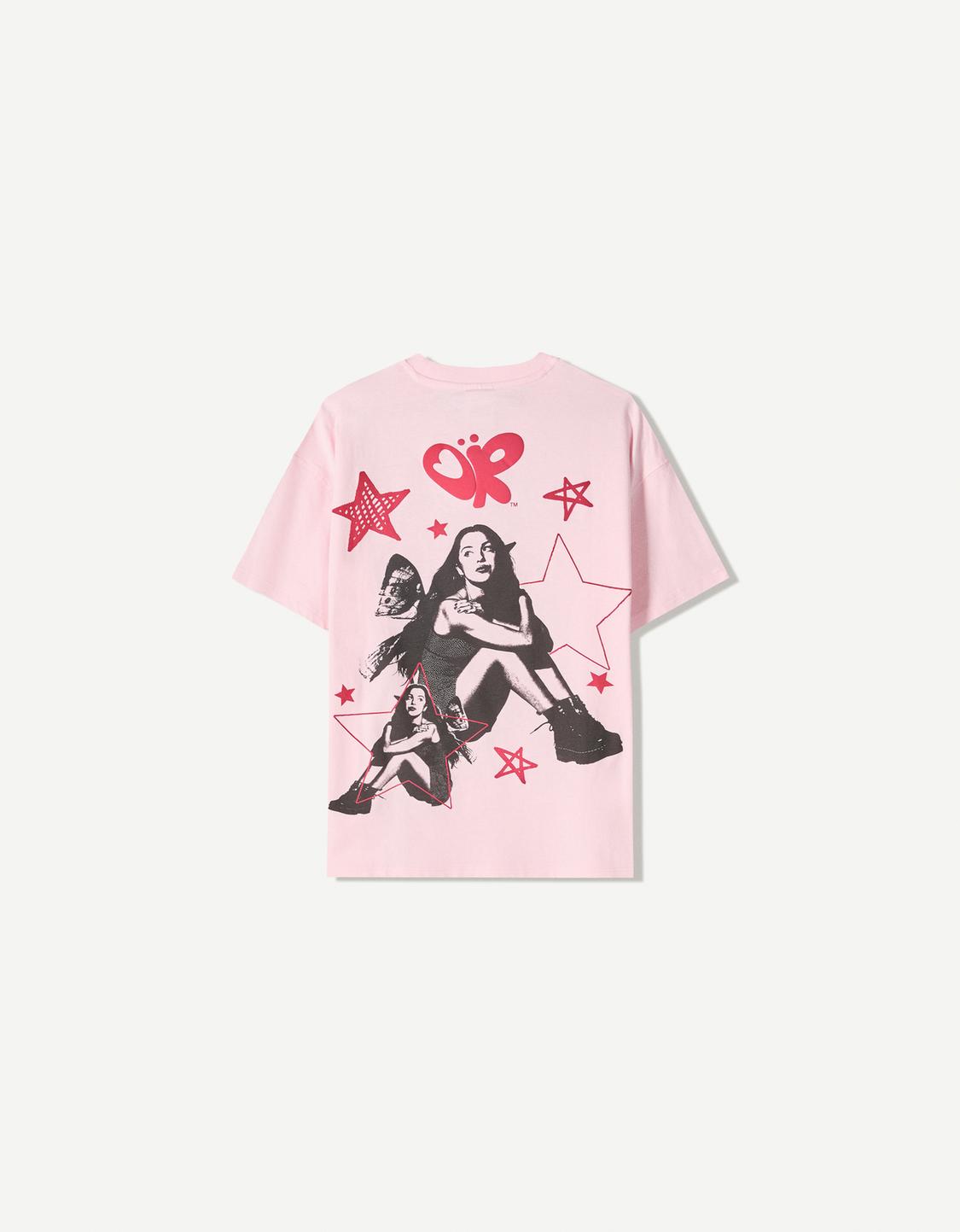 Olivia Rodrigo print short sleeve T-shirt