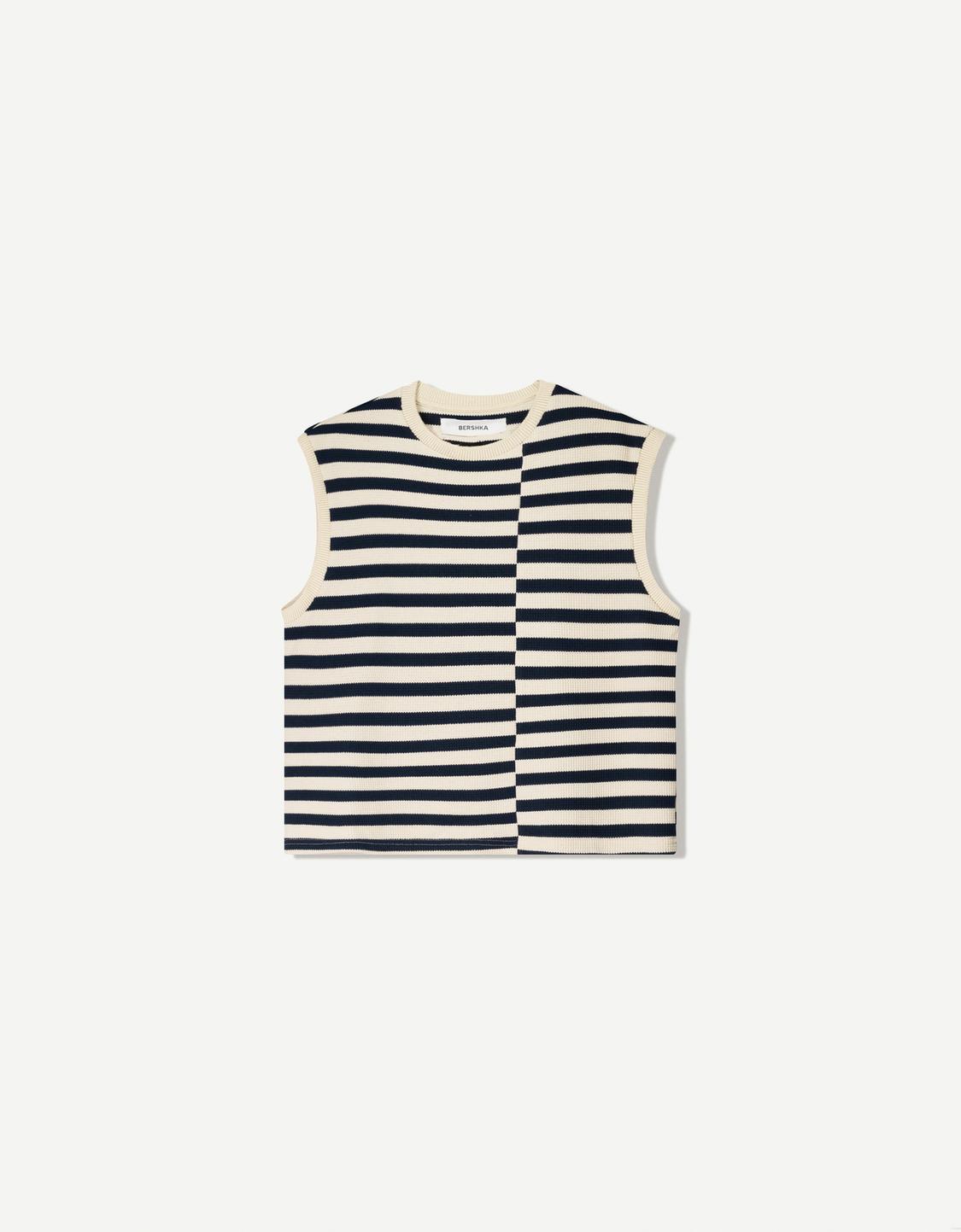 Striped waistcoat