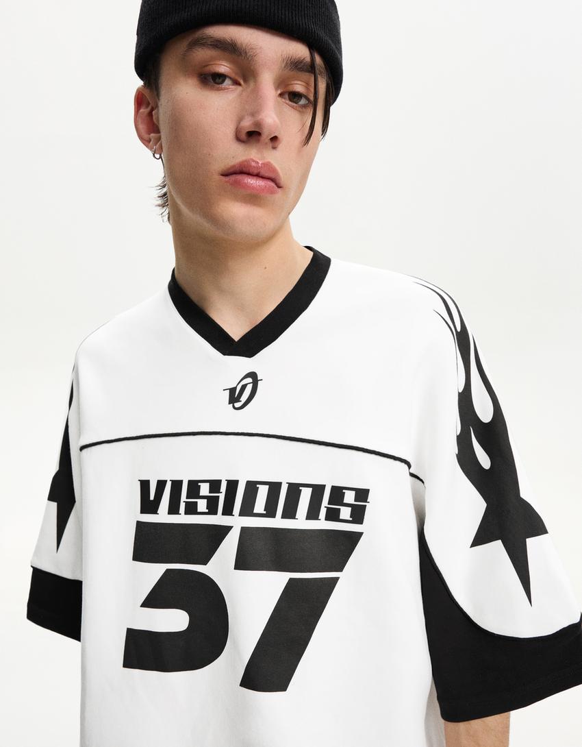 T-shirt manches courtes sport imprimé - Homme