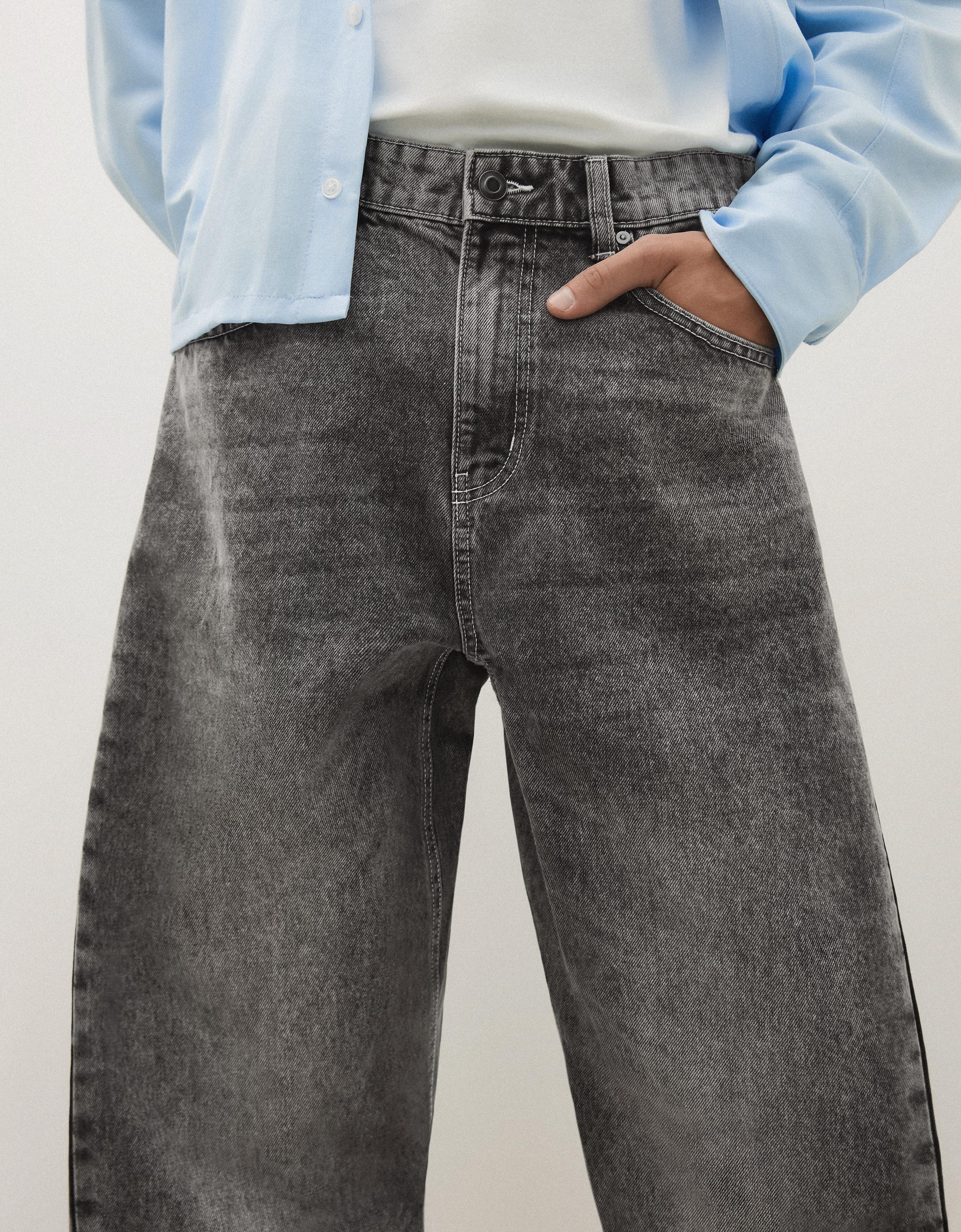 Twisted fit jeans — Grey
