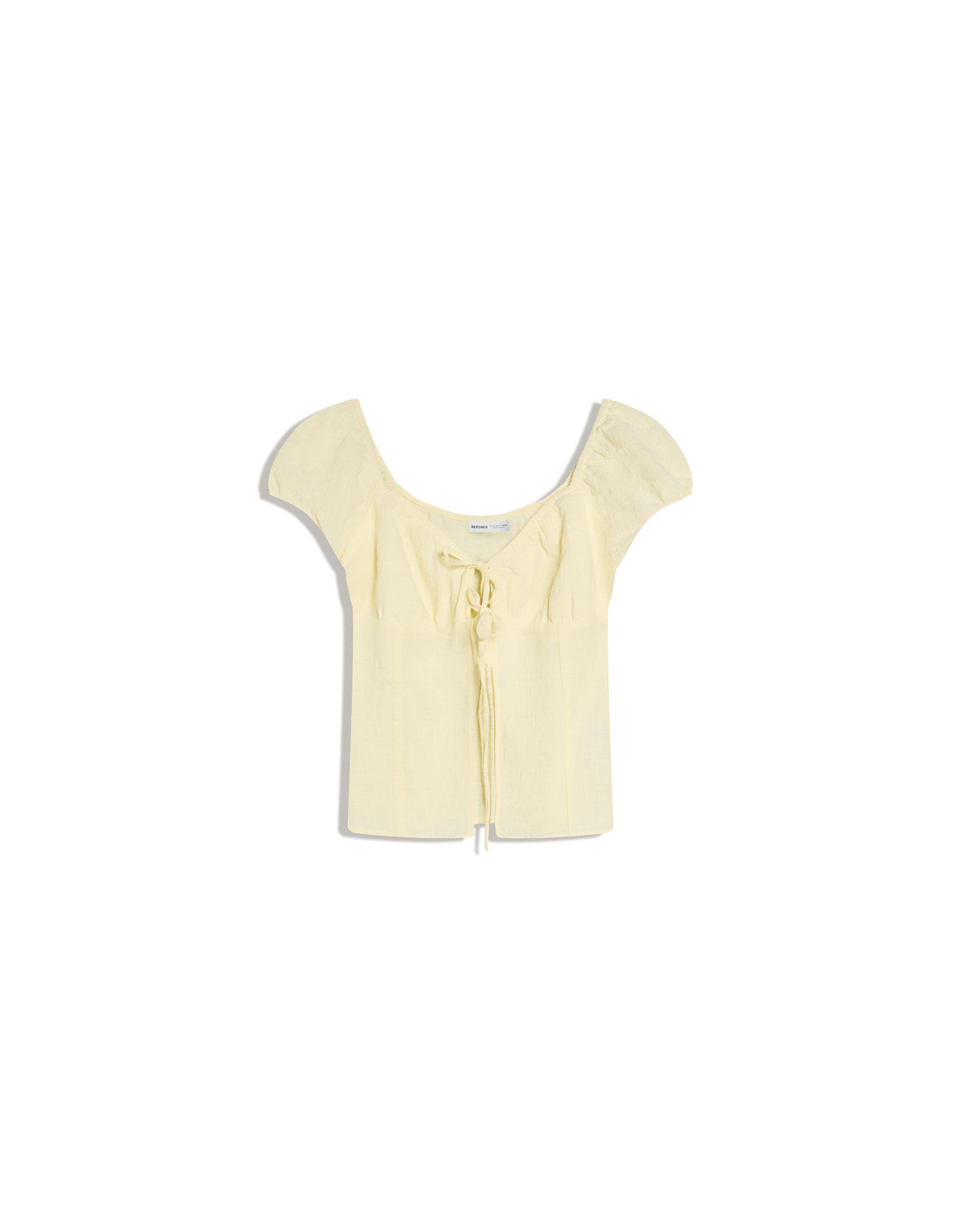 Fiyonklu rustik bluz - Görsel 38