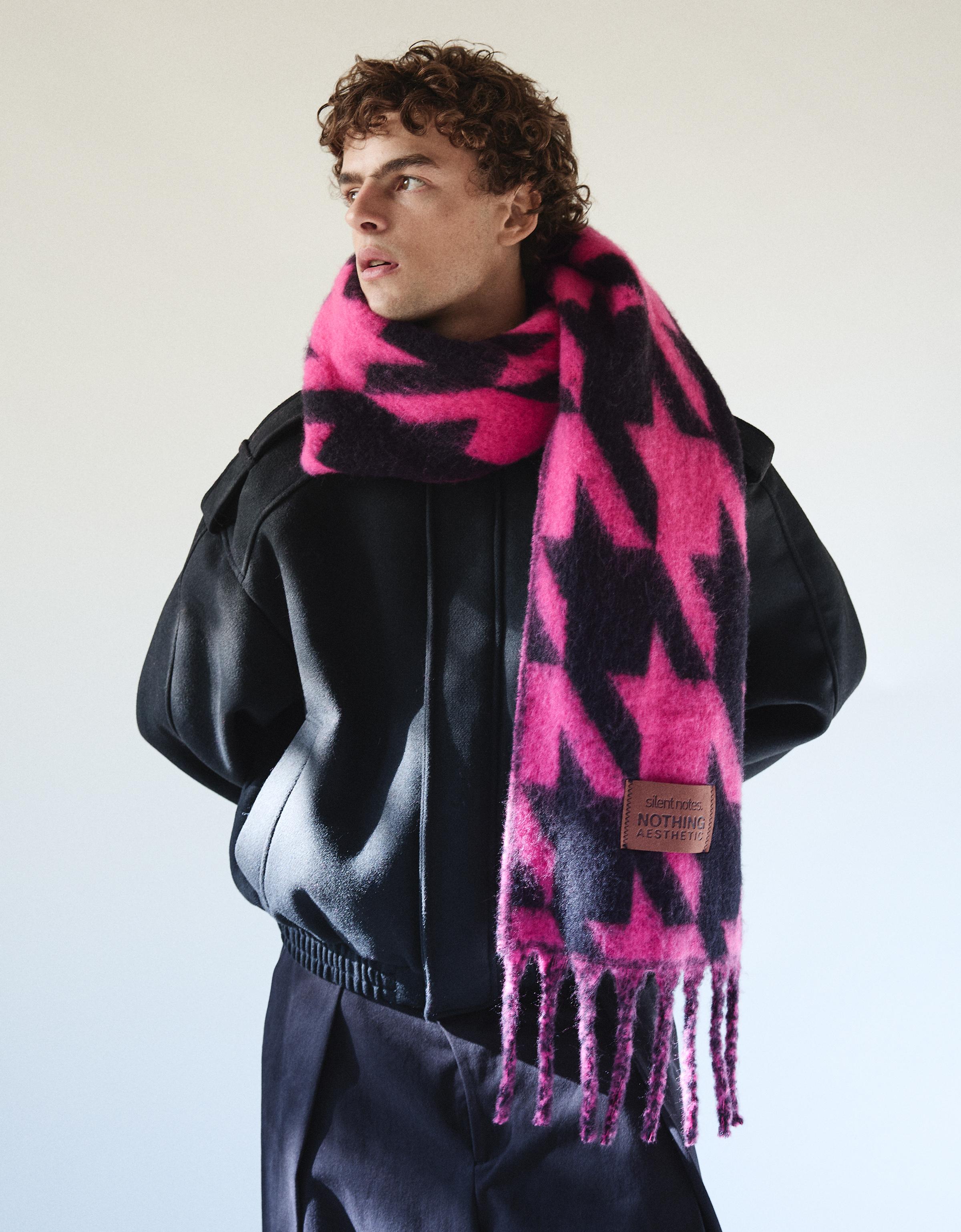 Bufanda estampado cuadros