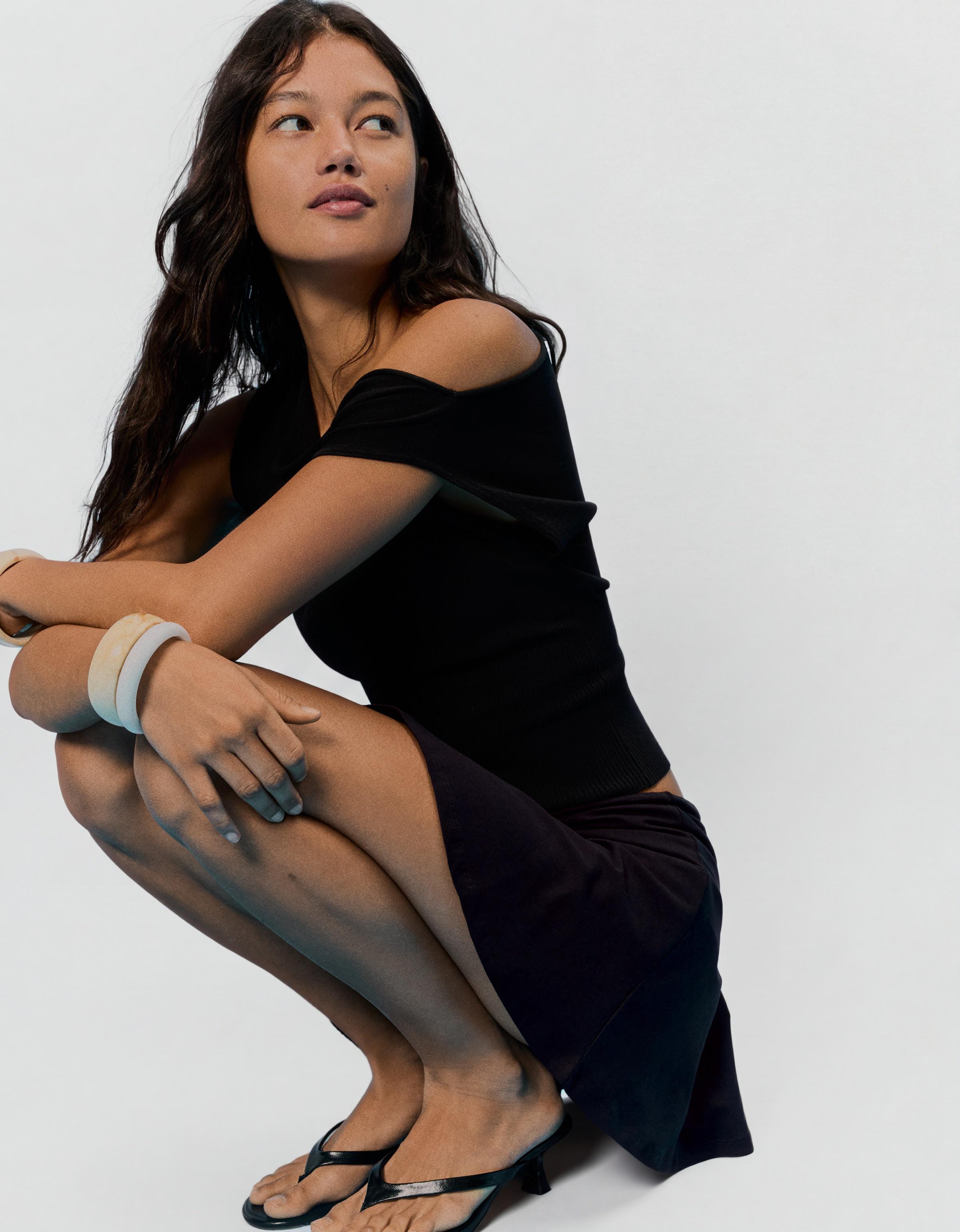 Beli bağlamalı mini şort etek - Görsel 32