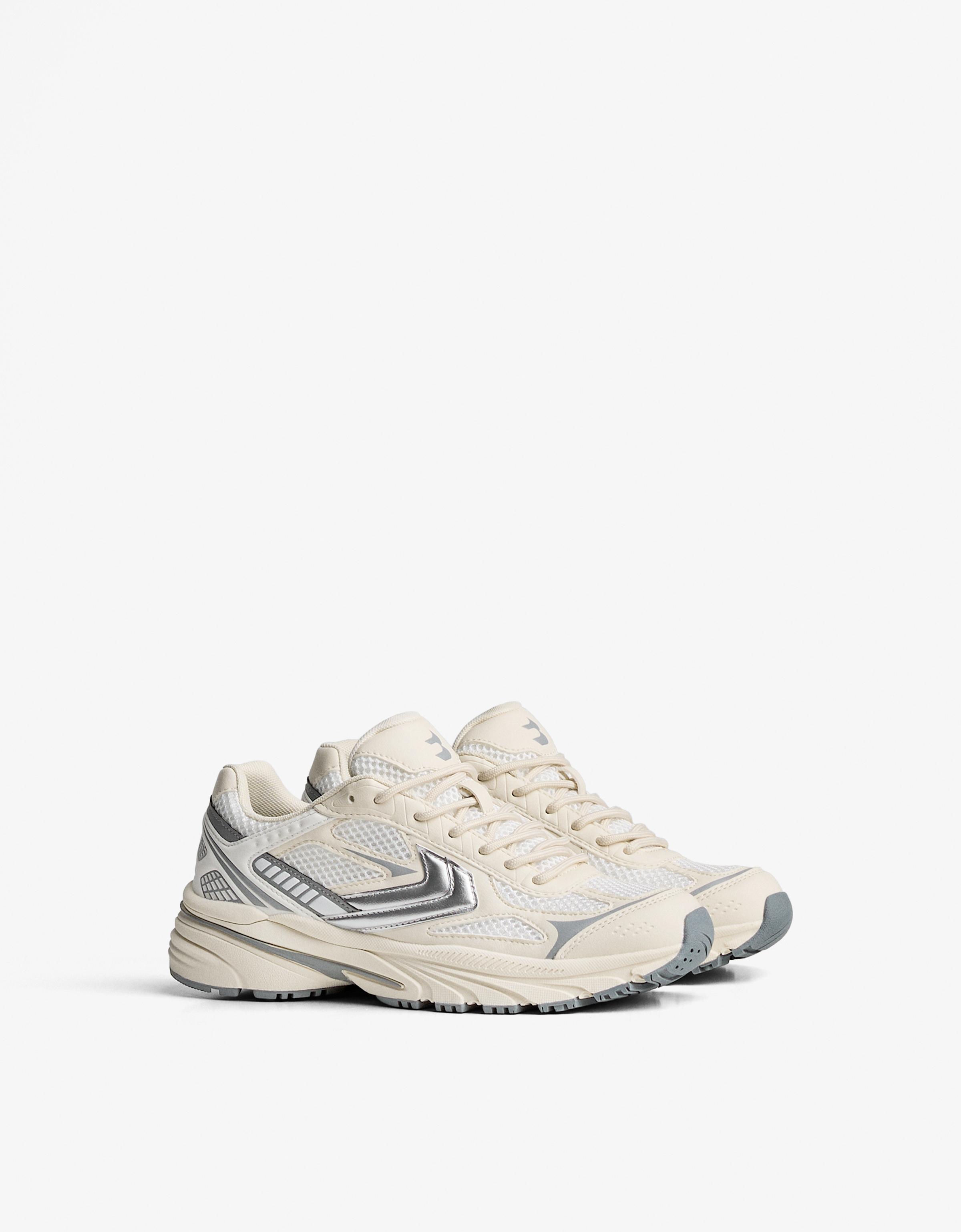Bershka Deportivo Blanco Mujer 35 Blanco