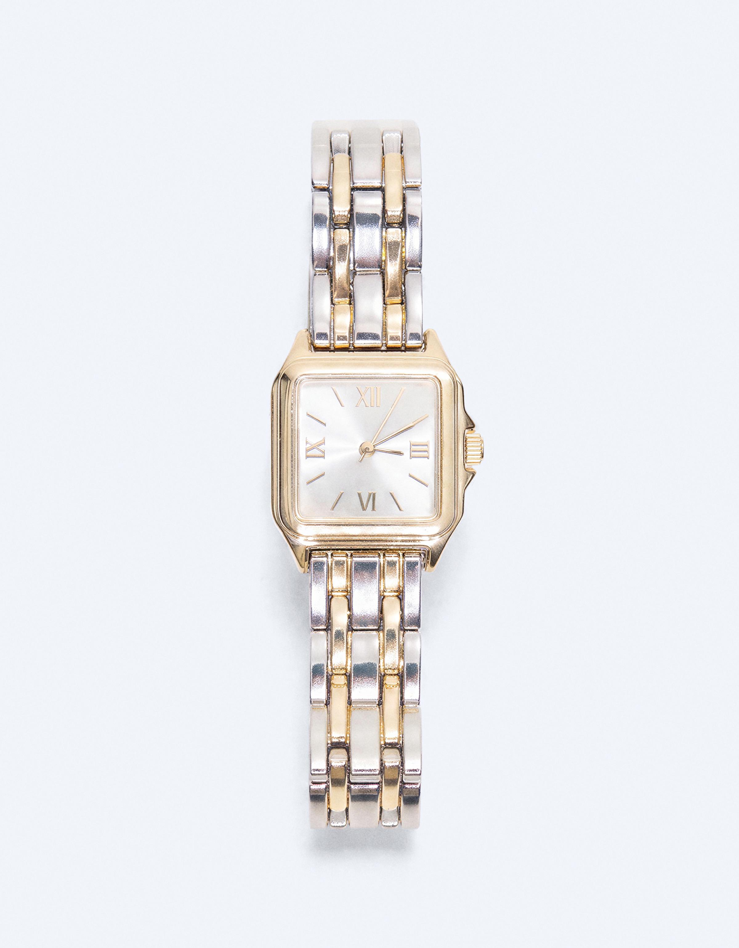 Link bracelet watch — Gold
