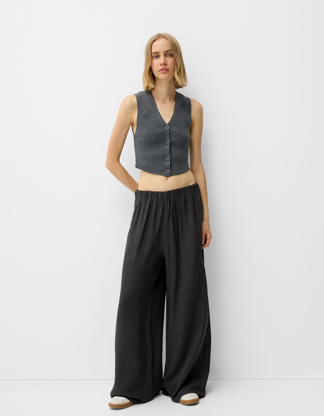 Pantalon large