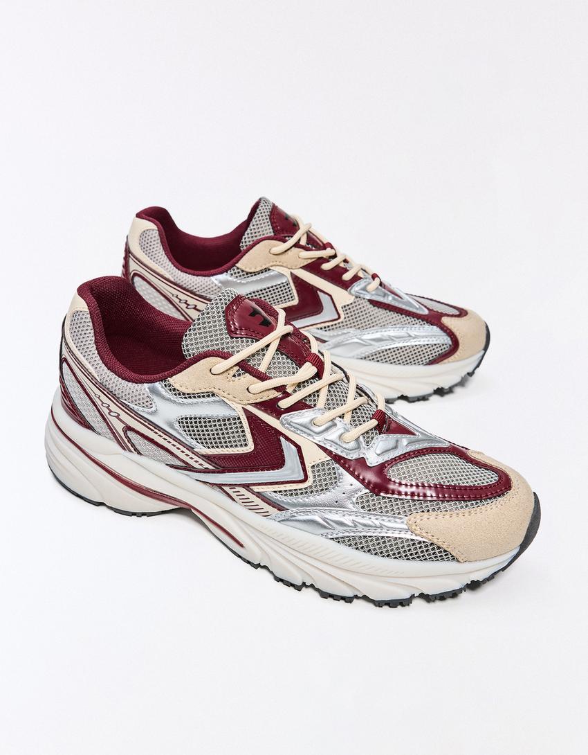 Sneaker mit kombinierter Sohle-Kombiniert