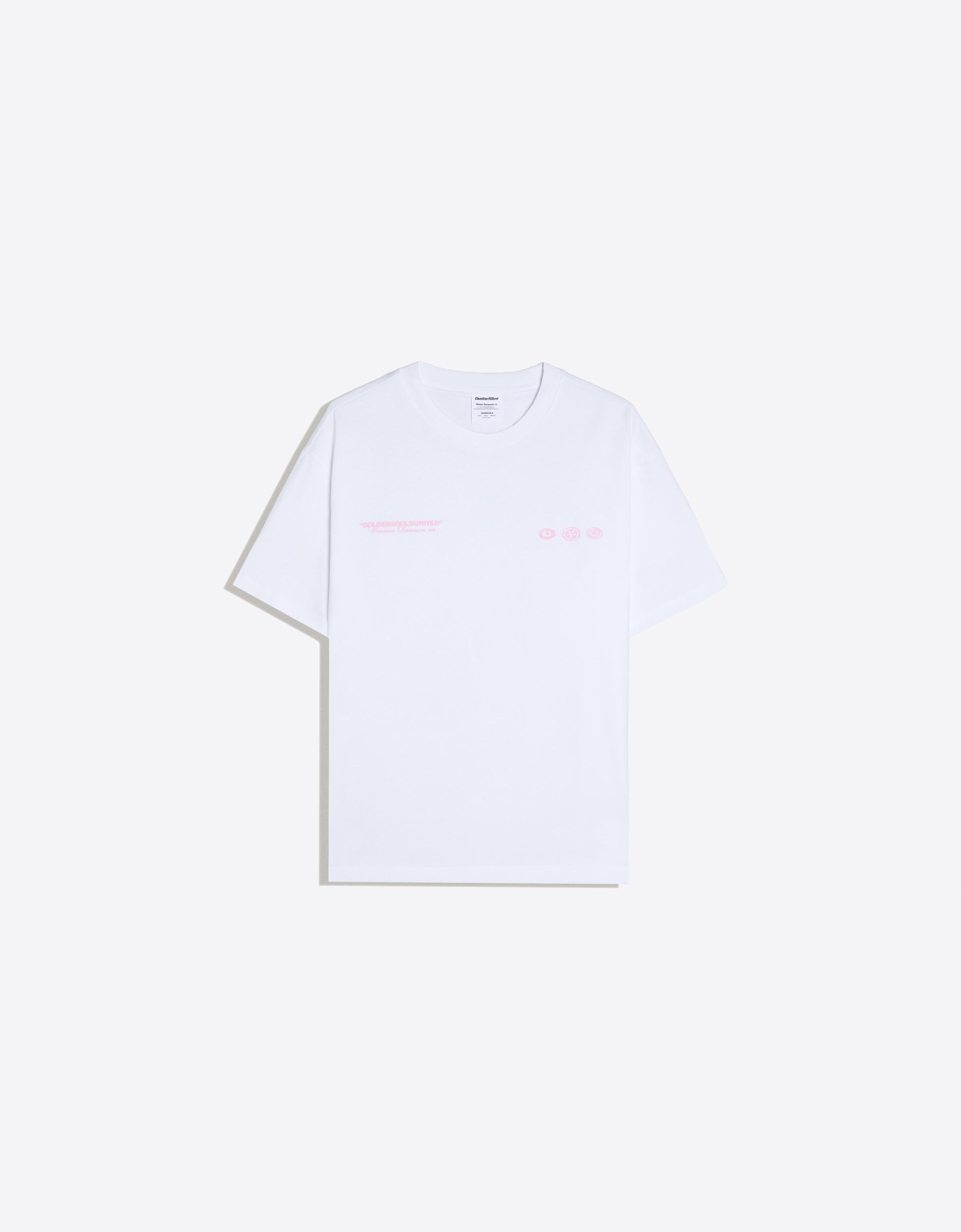 Short sleeve KLIMT print T-shirt — White