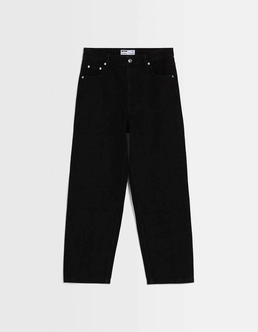 Baggy jeans-Black-4