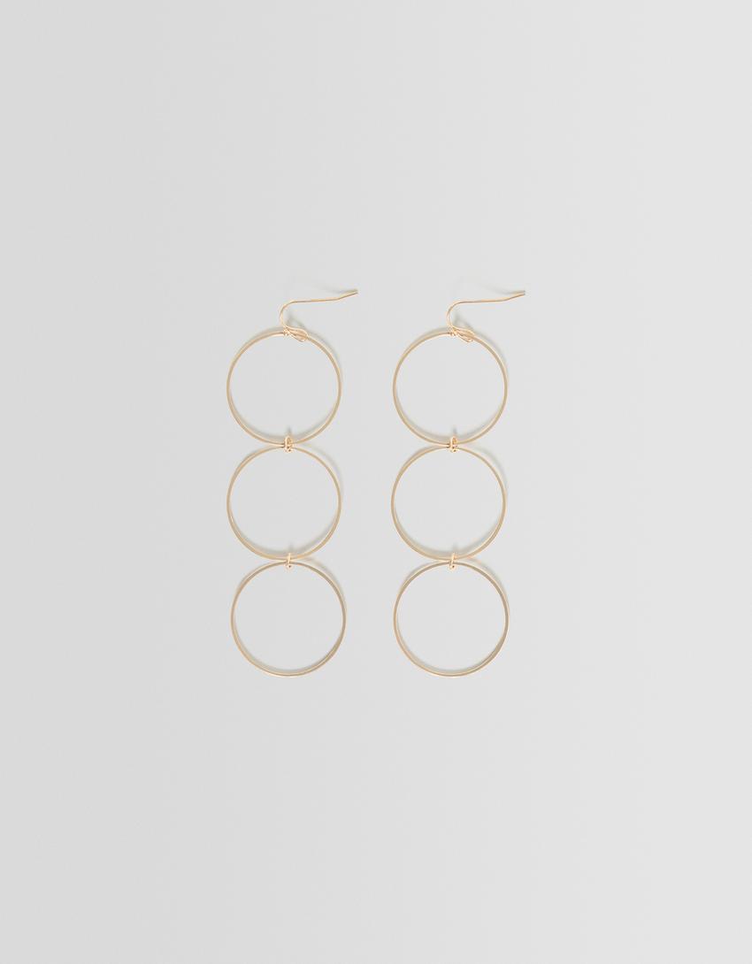 Boucles d’oreilles anneaux-Or-4