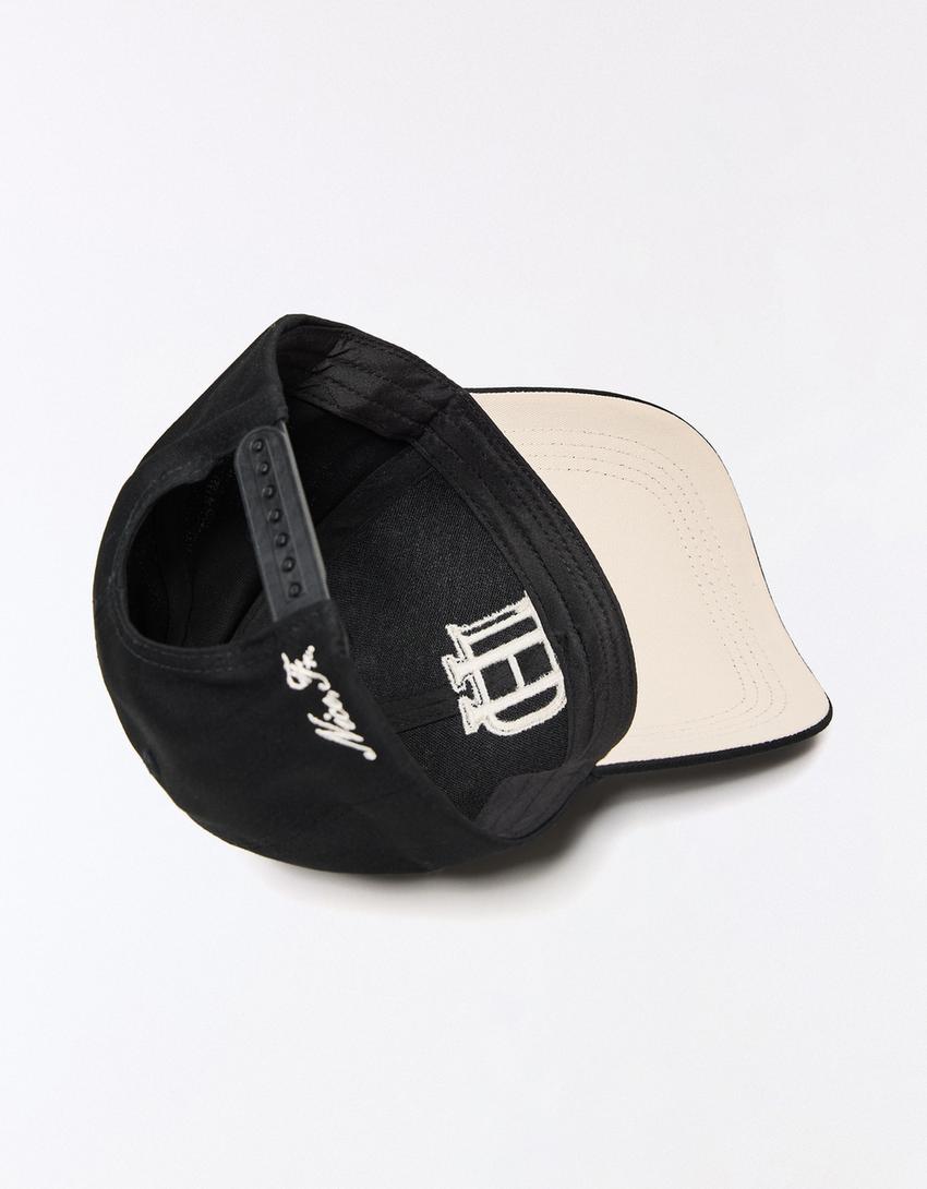 Casquette brodée-Noir