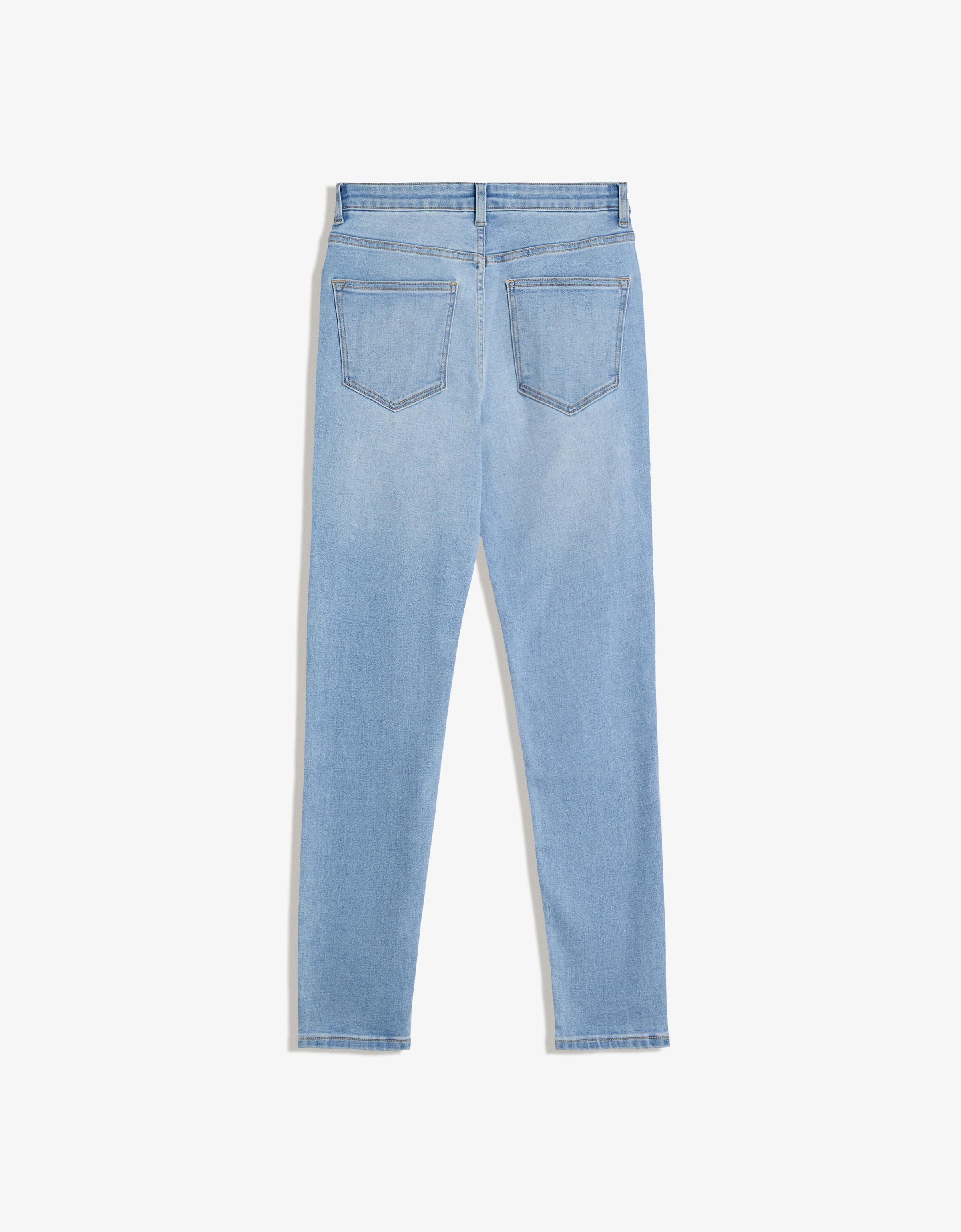 Skinny fit yüksek bel jean - Görsel 38