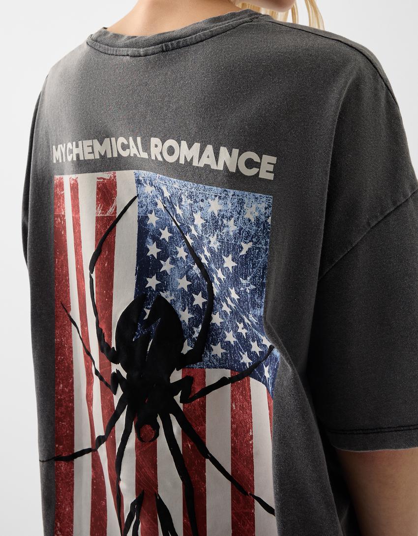 My Chemical Romance short sleeve T-shirt-Grey-6