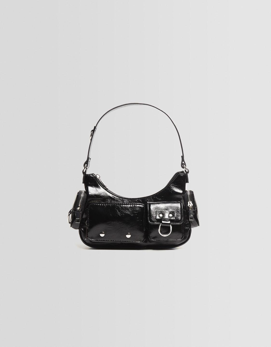Sac porté épaule multipoches