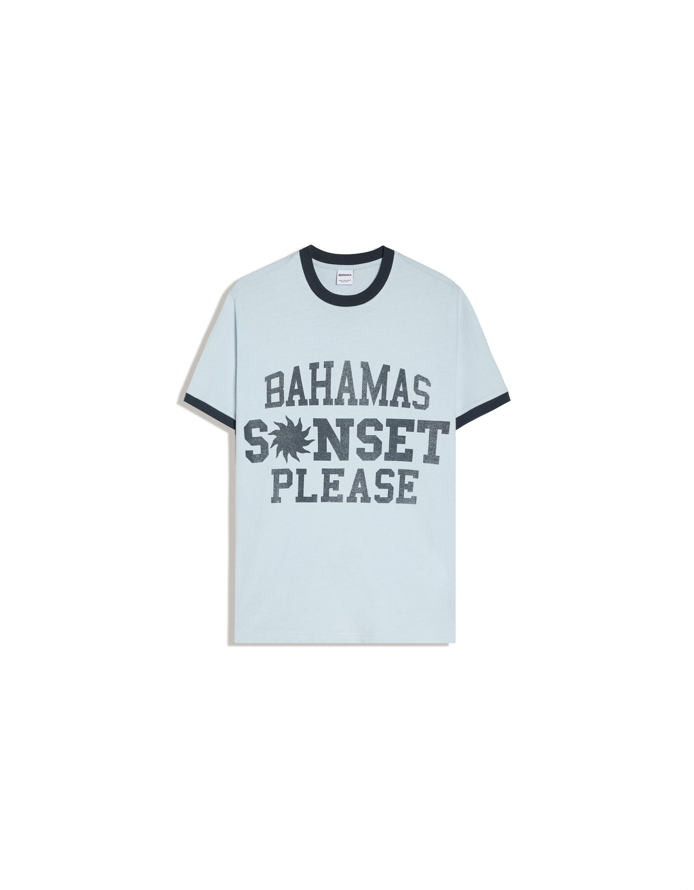 Short sleeve print T-shirt