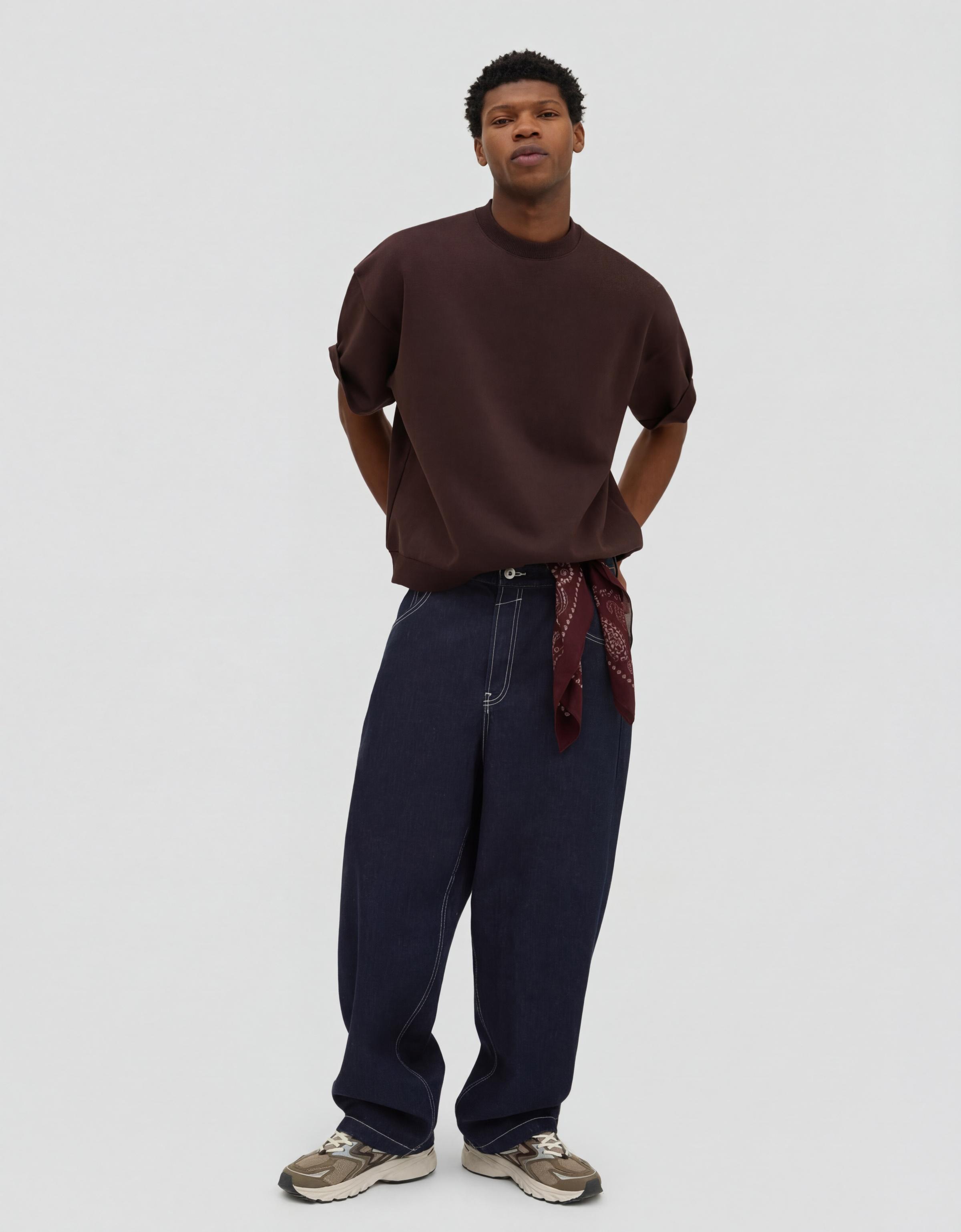 Super baggy fit jean - Görsel 144