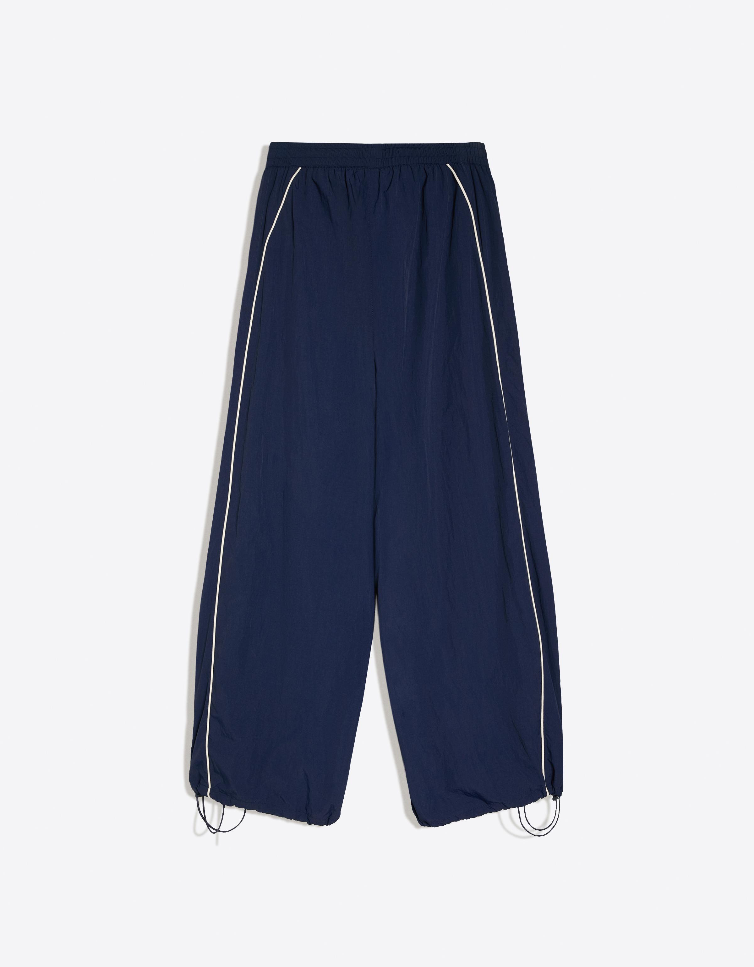 Technical parachute trousers — Navy