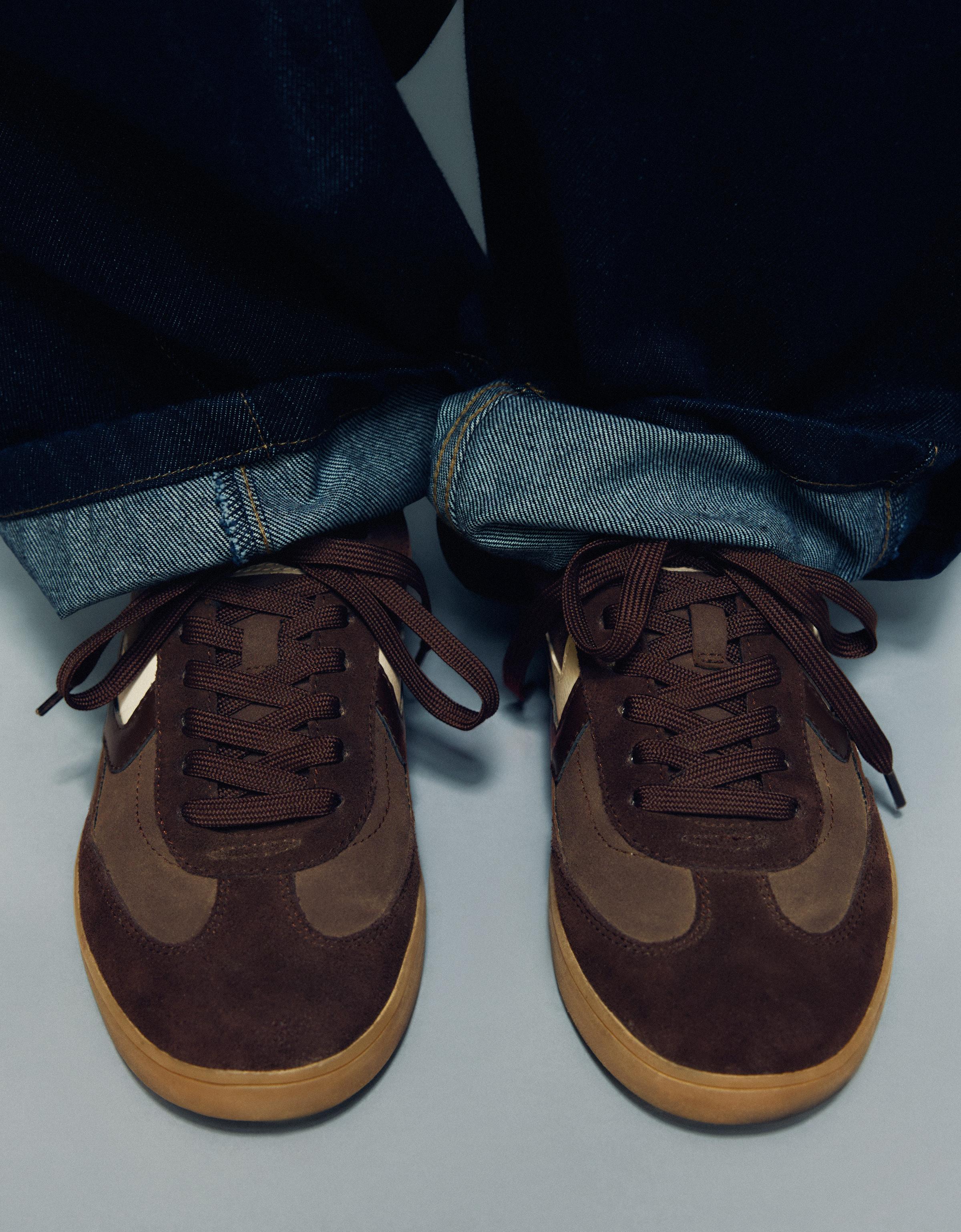 Retro trainers — Brown