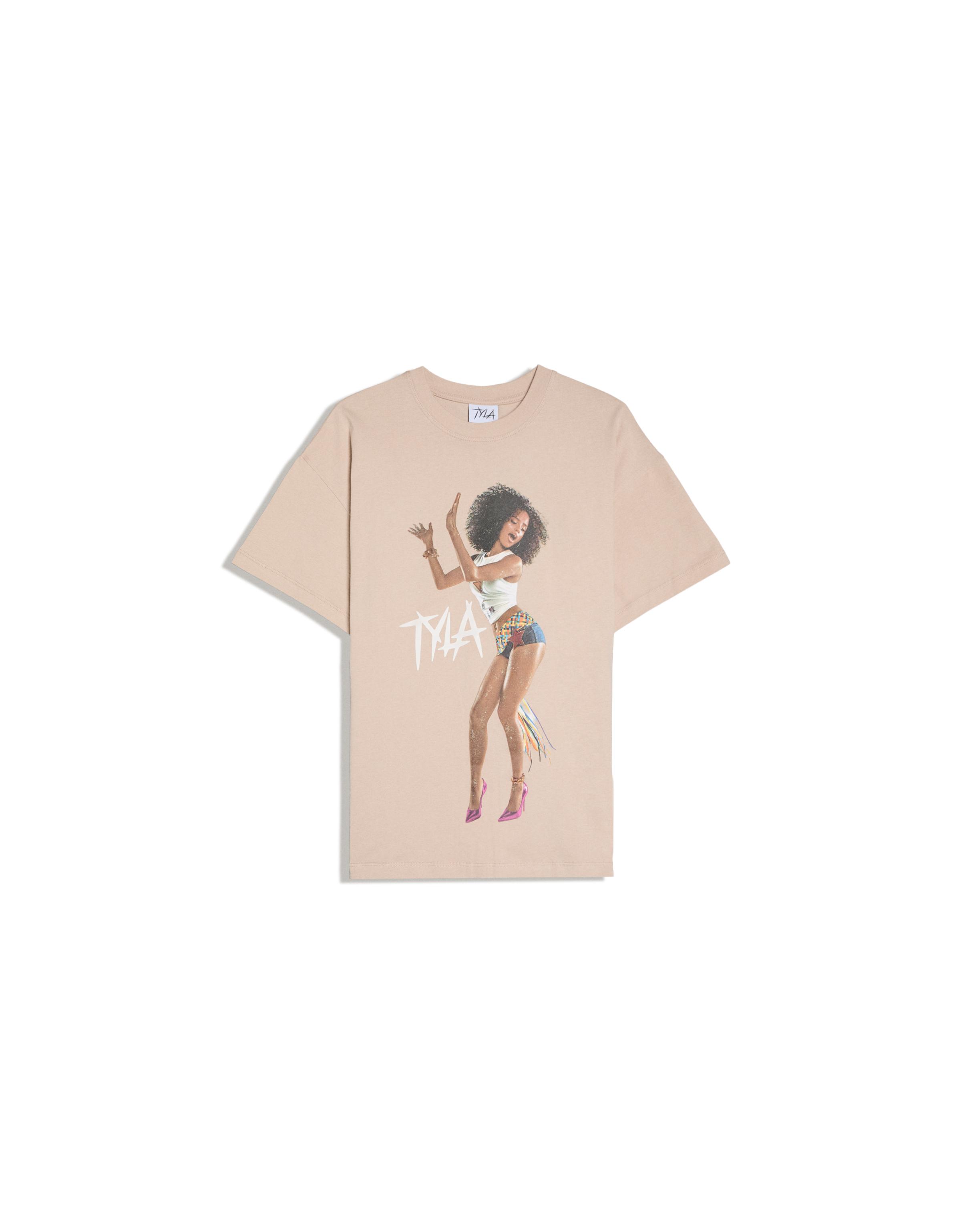 Oversize TYLA print T-shirt