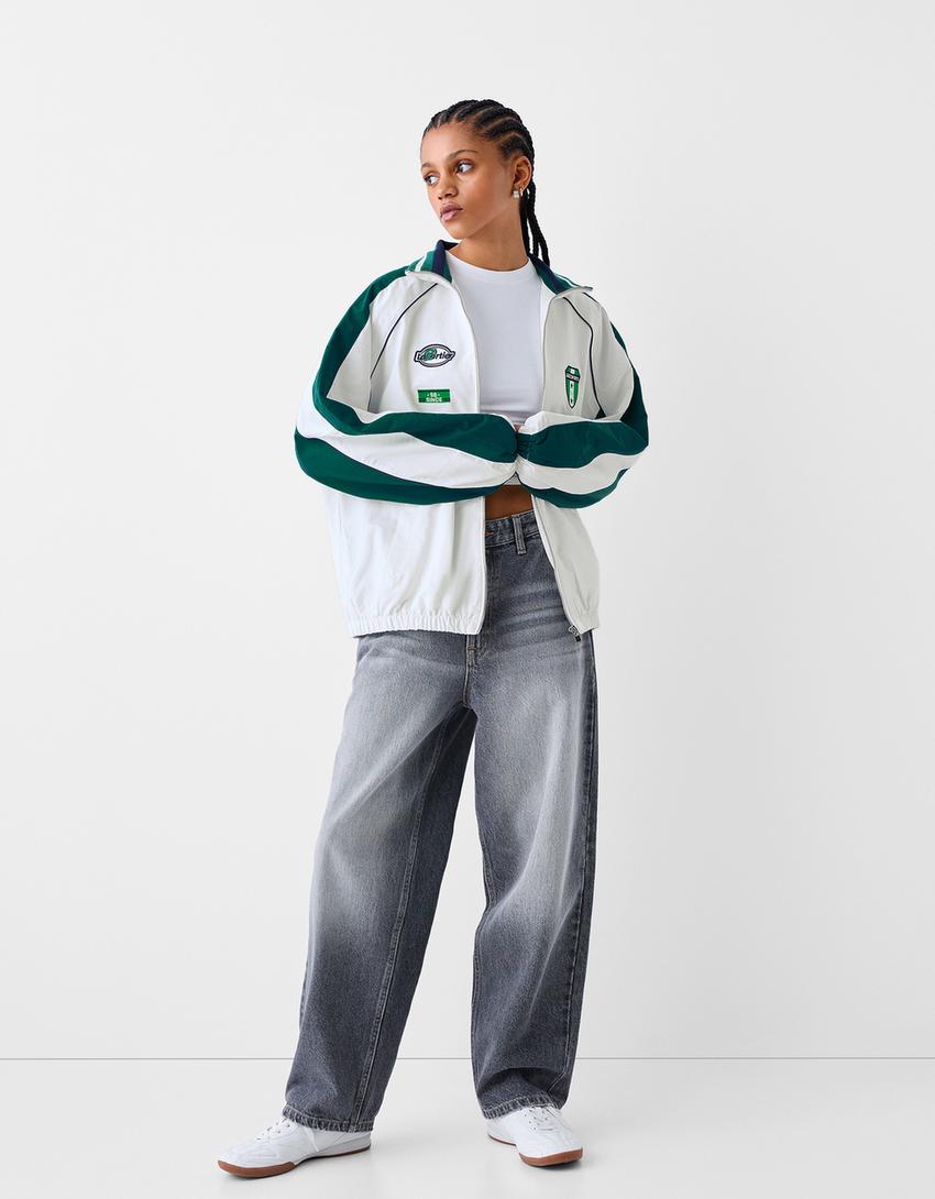 Casaco nylon sport-Verde-3