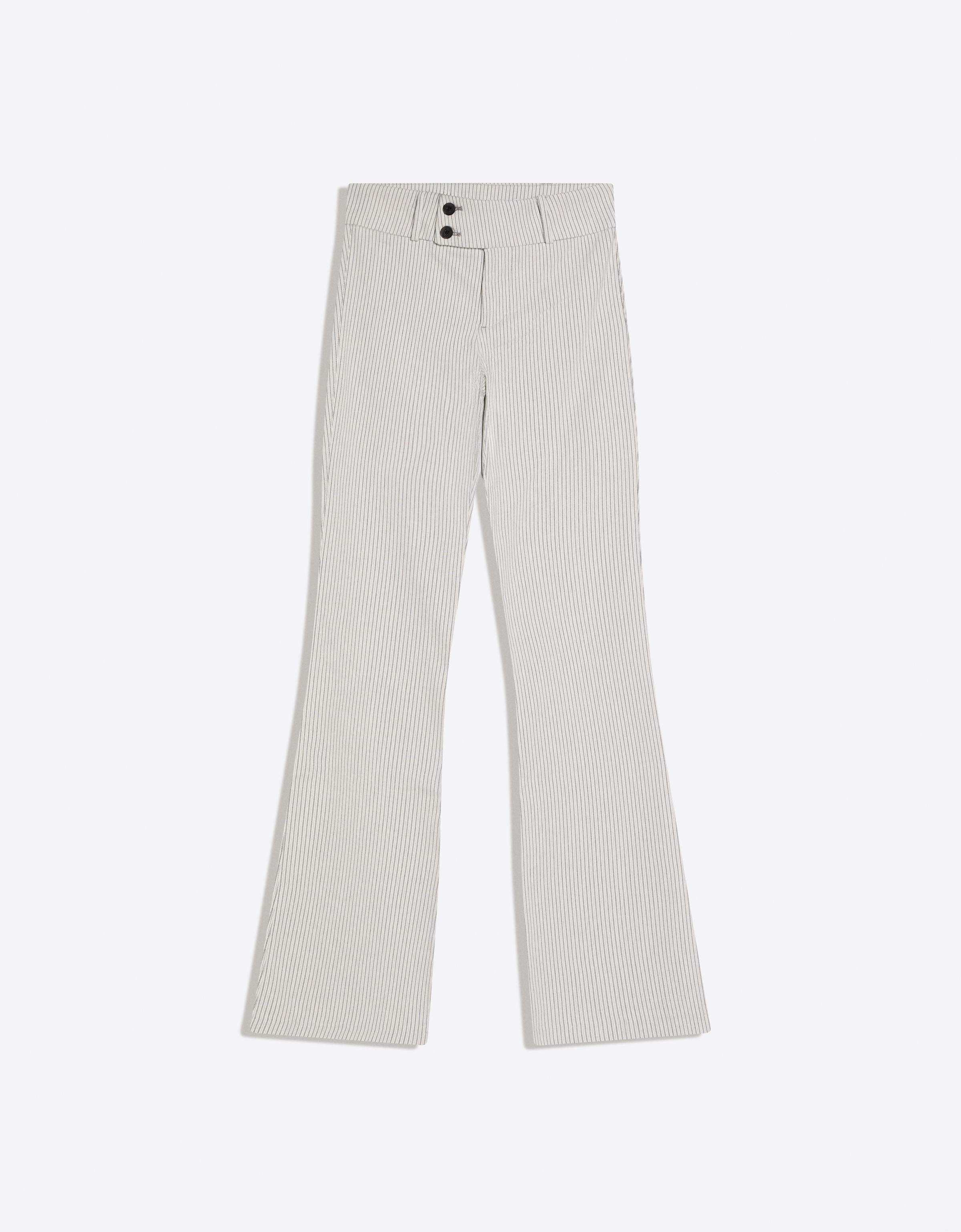 Bengaline flared trousers — Off white