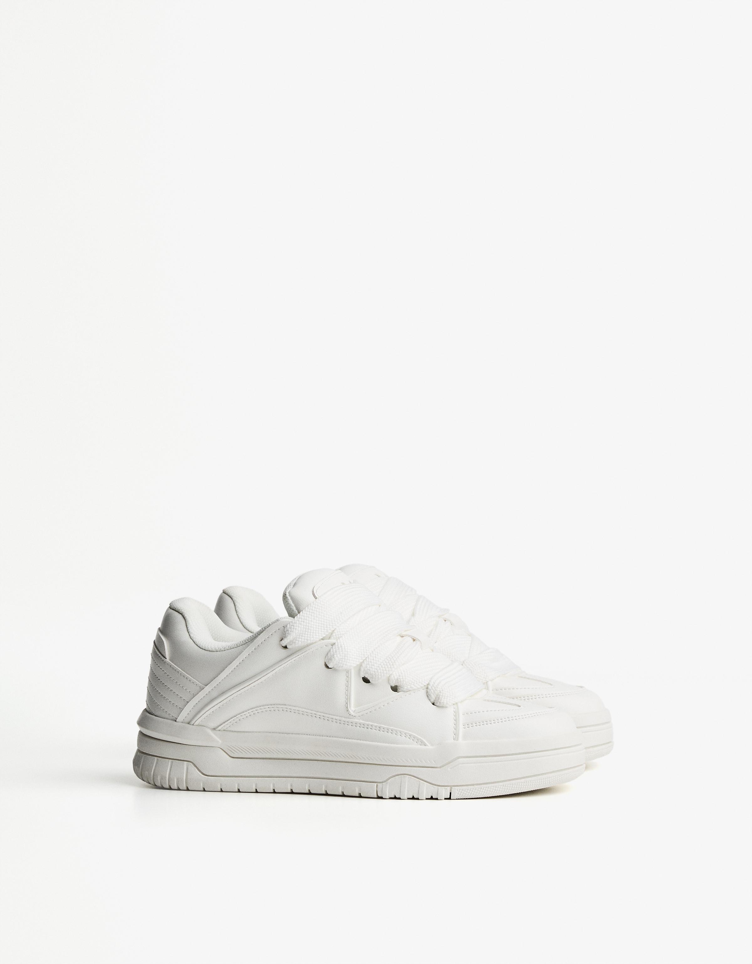 Classic skate trainers — WHITE