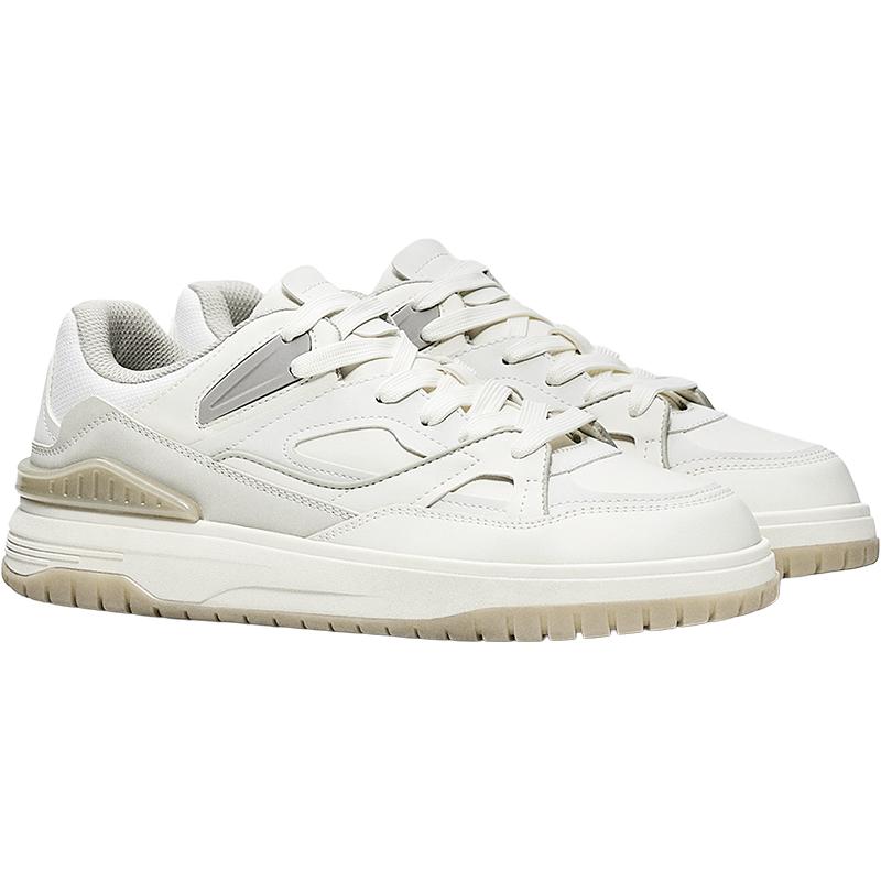 Chunky panelled trainers — WHITE