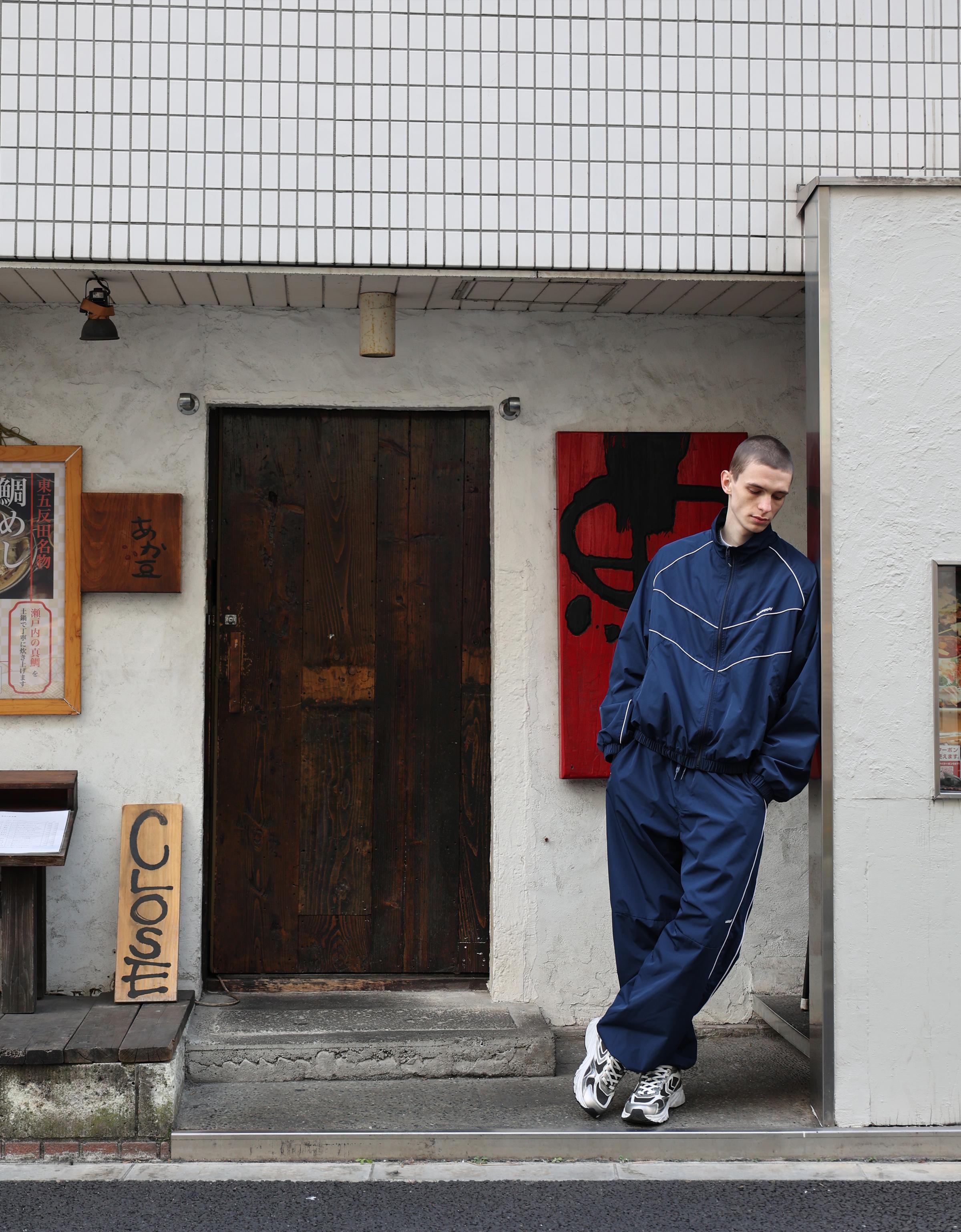 Süper baggy fit teknik pantolon - Görsel 34