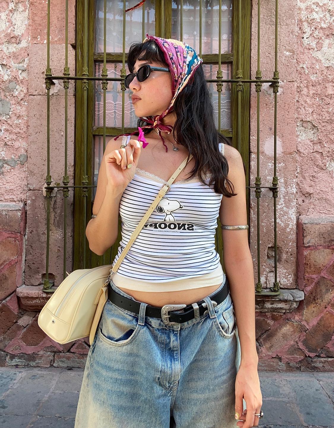Strappy Snoopy top