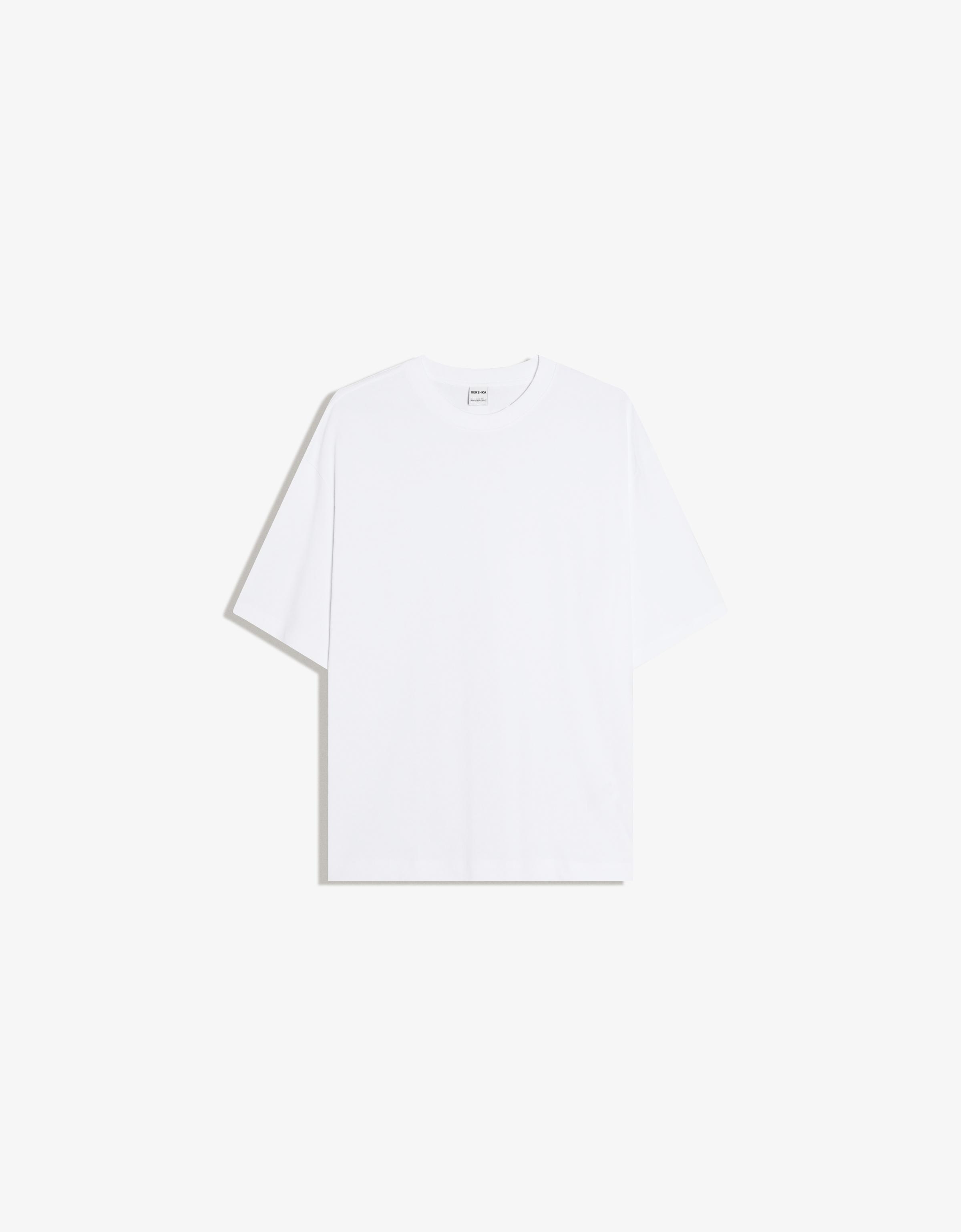 Kısa kollu boxy fit tişört - Görsel 41