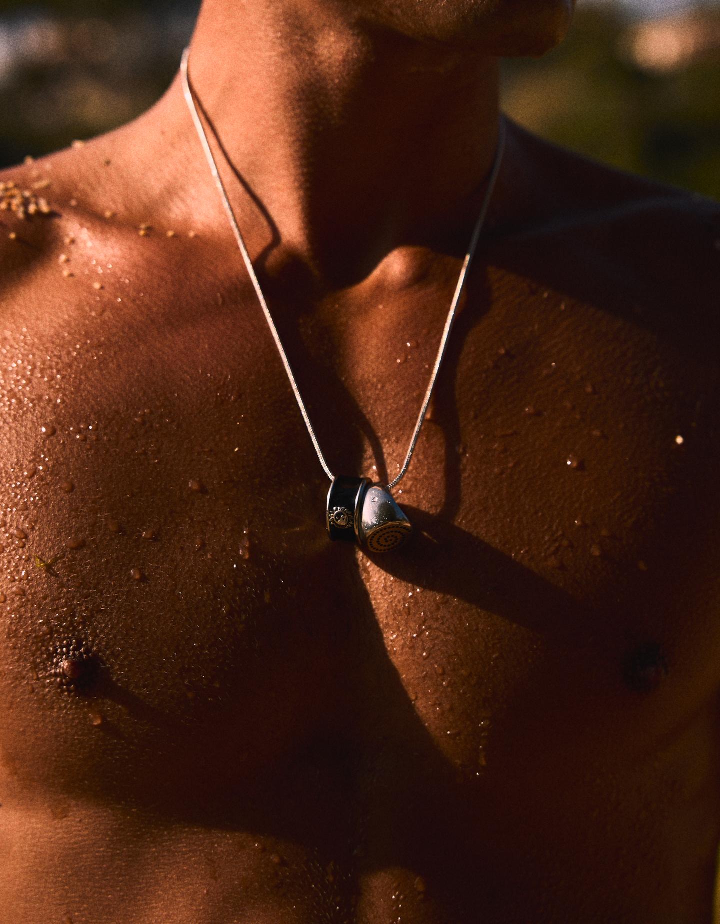 Bershka zestaw pierścionków ze stali nierdzewnej srebrny