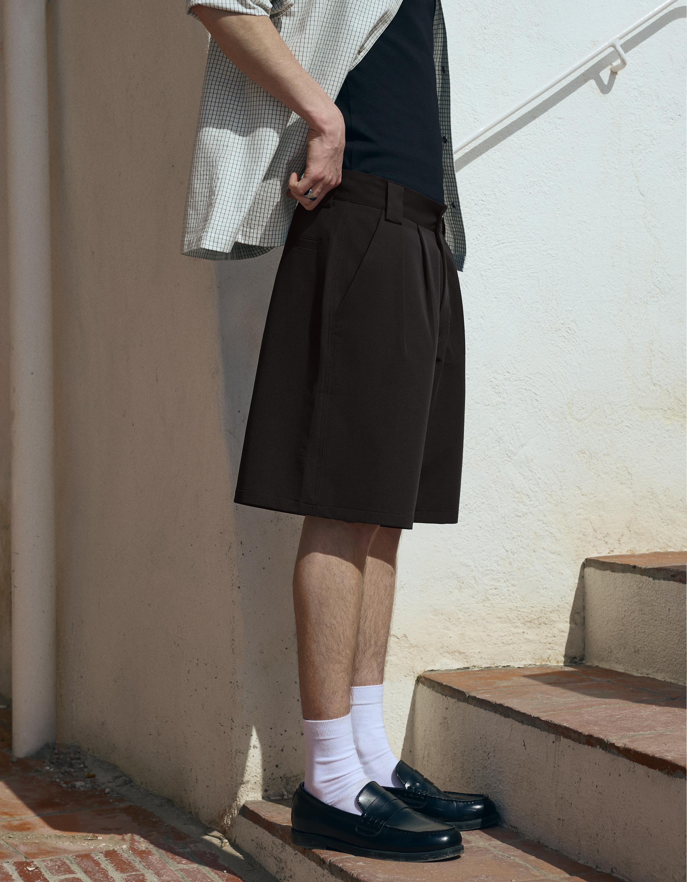 Boxy fit tailored bermuda - Görsel 16