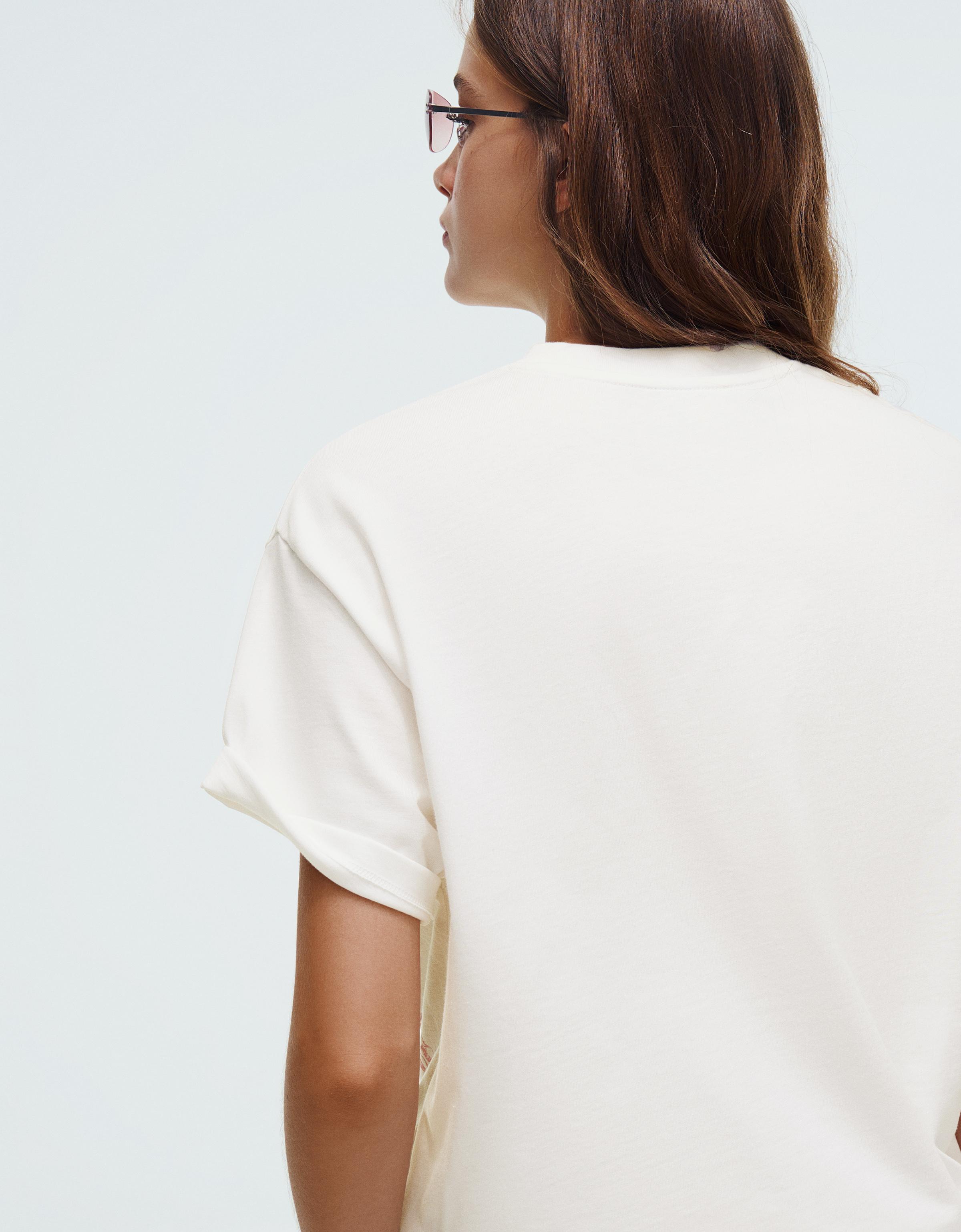 Short sleeve print T-shirt